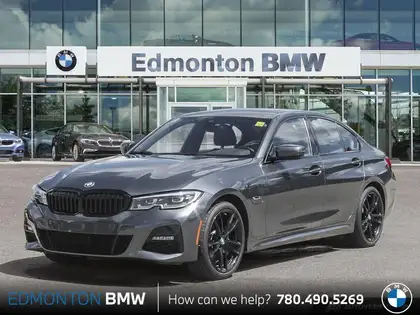 Gray 2022 BMW 3 Series Sedan All-Wheel Drive Automatic
