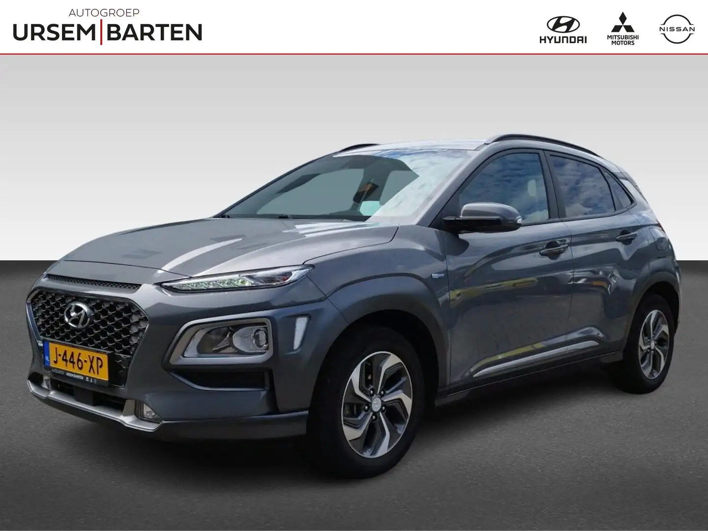 Hyundai KONA 1.6 GDI HEV Fashion Automaat | Navigatie Grijs - 1
