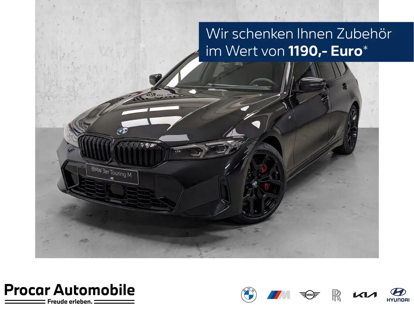 BMW 320 d M Sportpaket Pro* Harman Kardon * AHK*  Driving Noir - 1