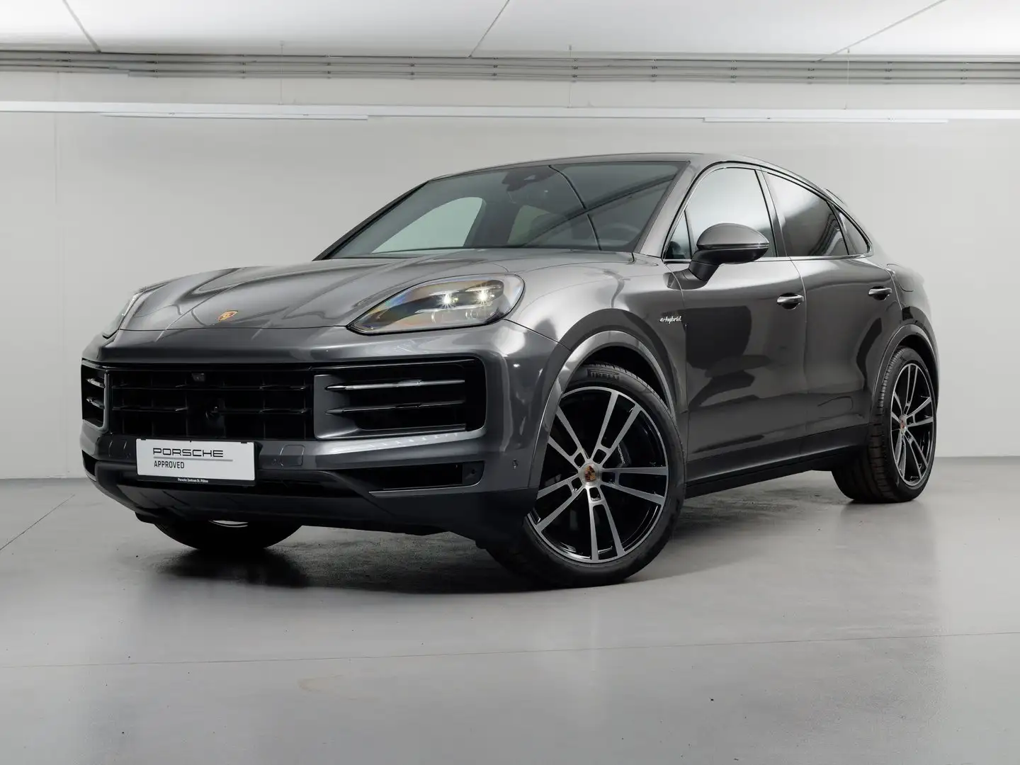 Porsche Cayenne E-Hybrid Coupé Grau - 1