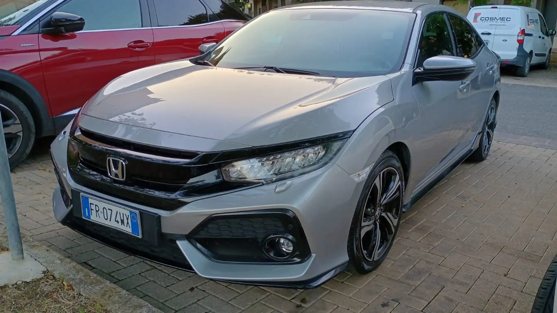 Honda Civic Civic X 2017 5p 5p 1.5 Sport Argento - 2