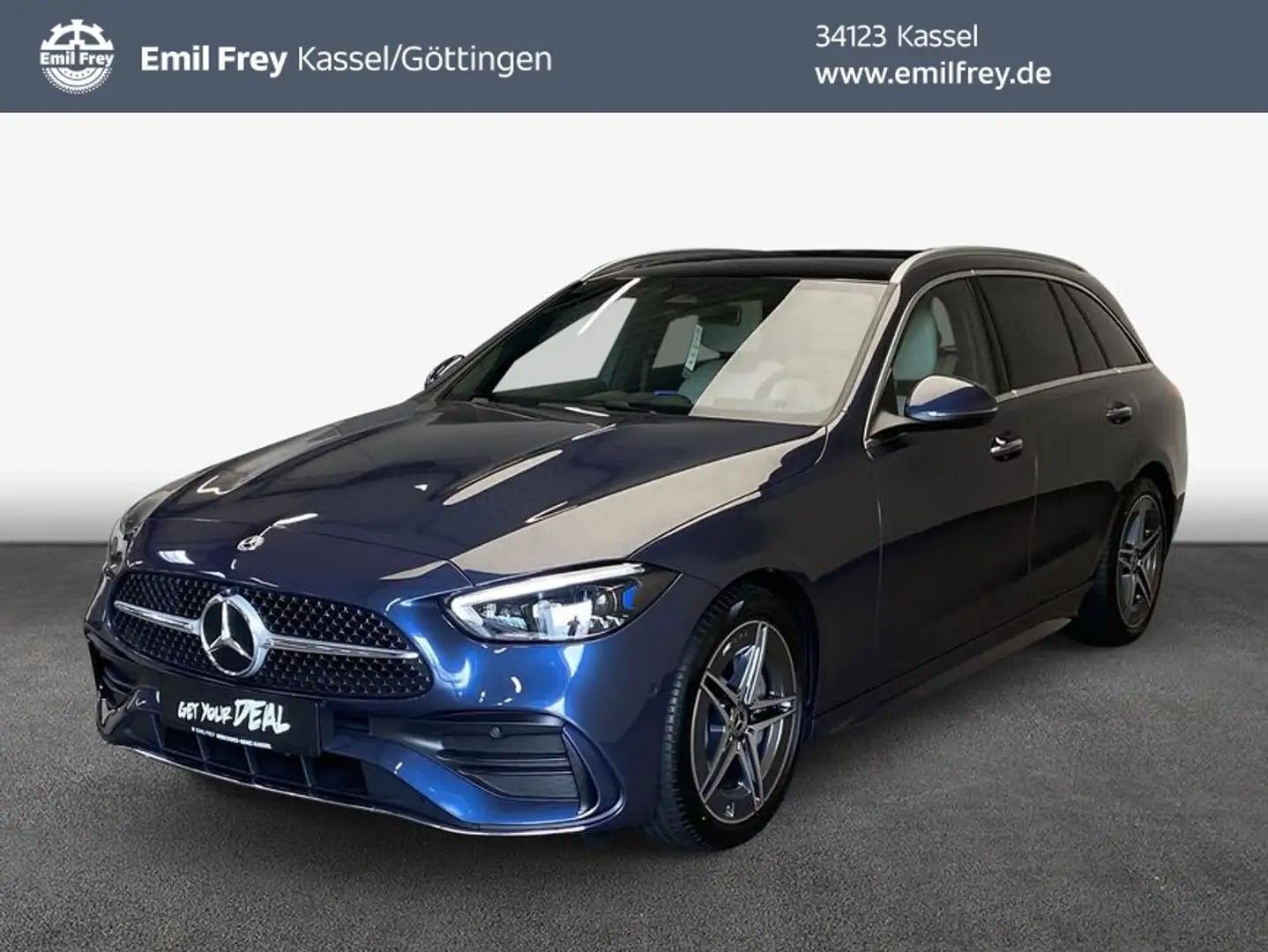 Mercedes-Benz C 180 C-Klasse Blau - 1