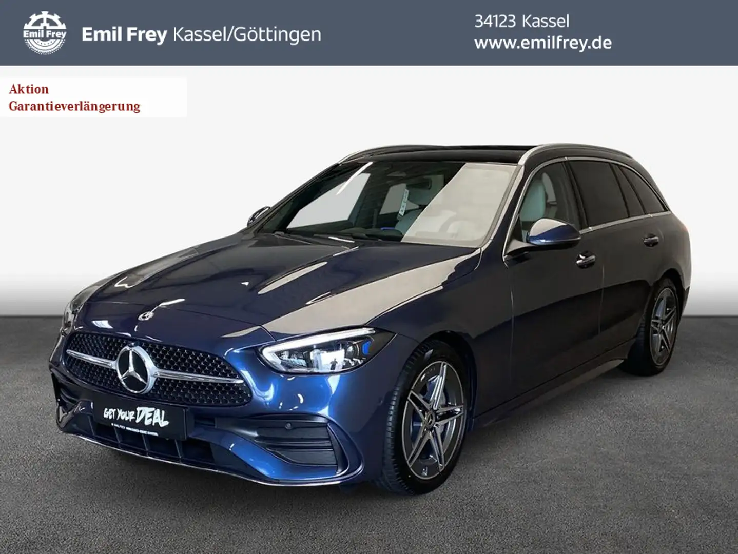 Mercedes-Benz C 180 C-Klasse Blau - 1