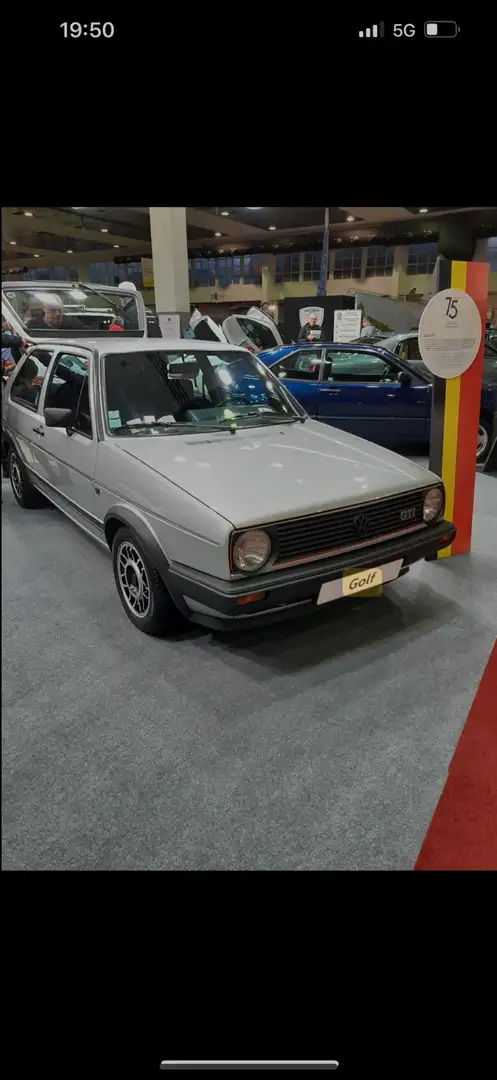 Volkswagen Golf GTI Vw Golf Gti mk2 1984, 57000 km nickel. gris rare Grau - 2