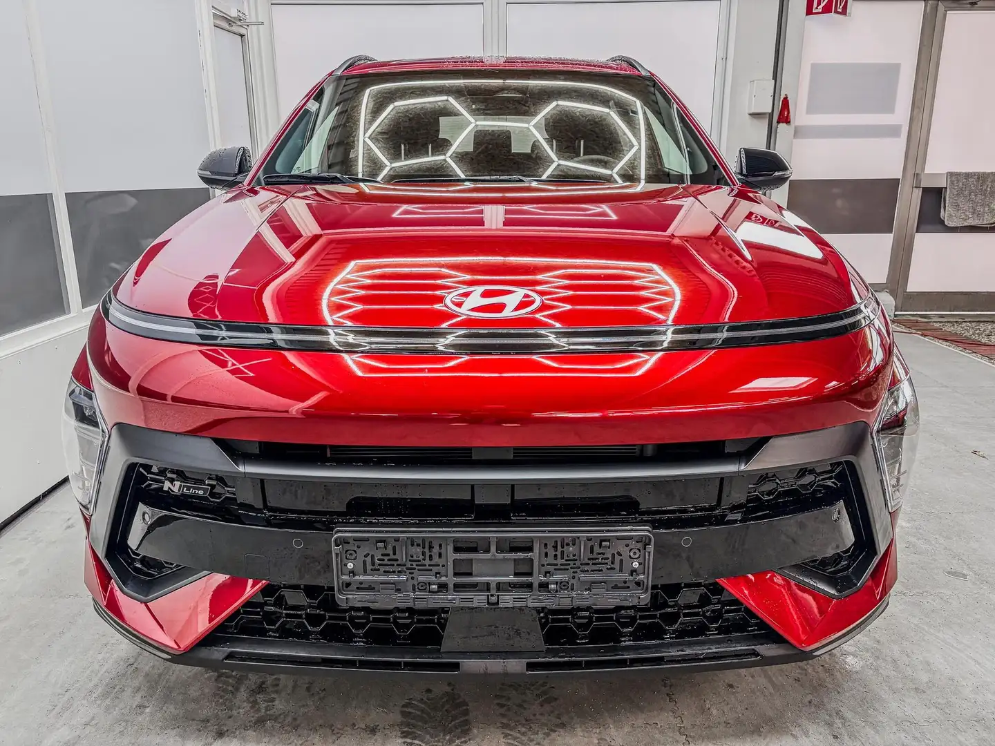 Hyundai KONA PREMIUM PLUS 1.6 T-GDi DCT N-LINE SHZ NAVI ACC ... Rot - 2