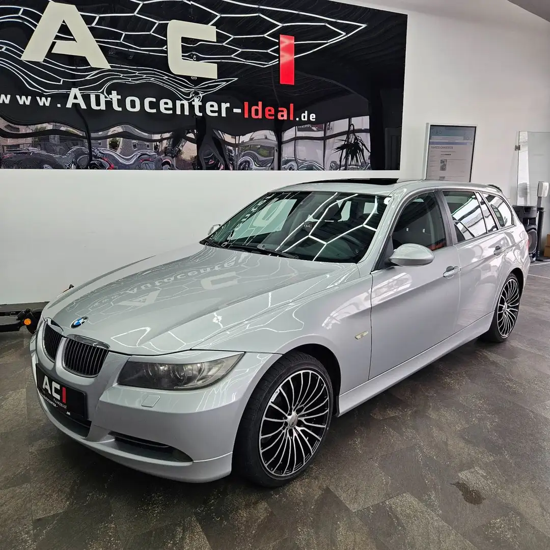 BMW 330 xd Touring, Pano, Scheckheft, Bi-Xenon, Plateado - 1