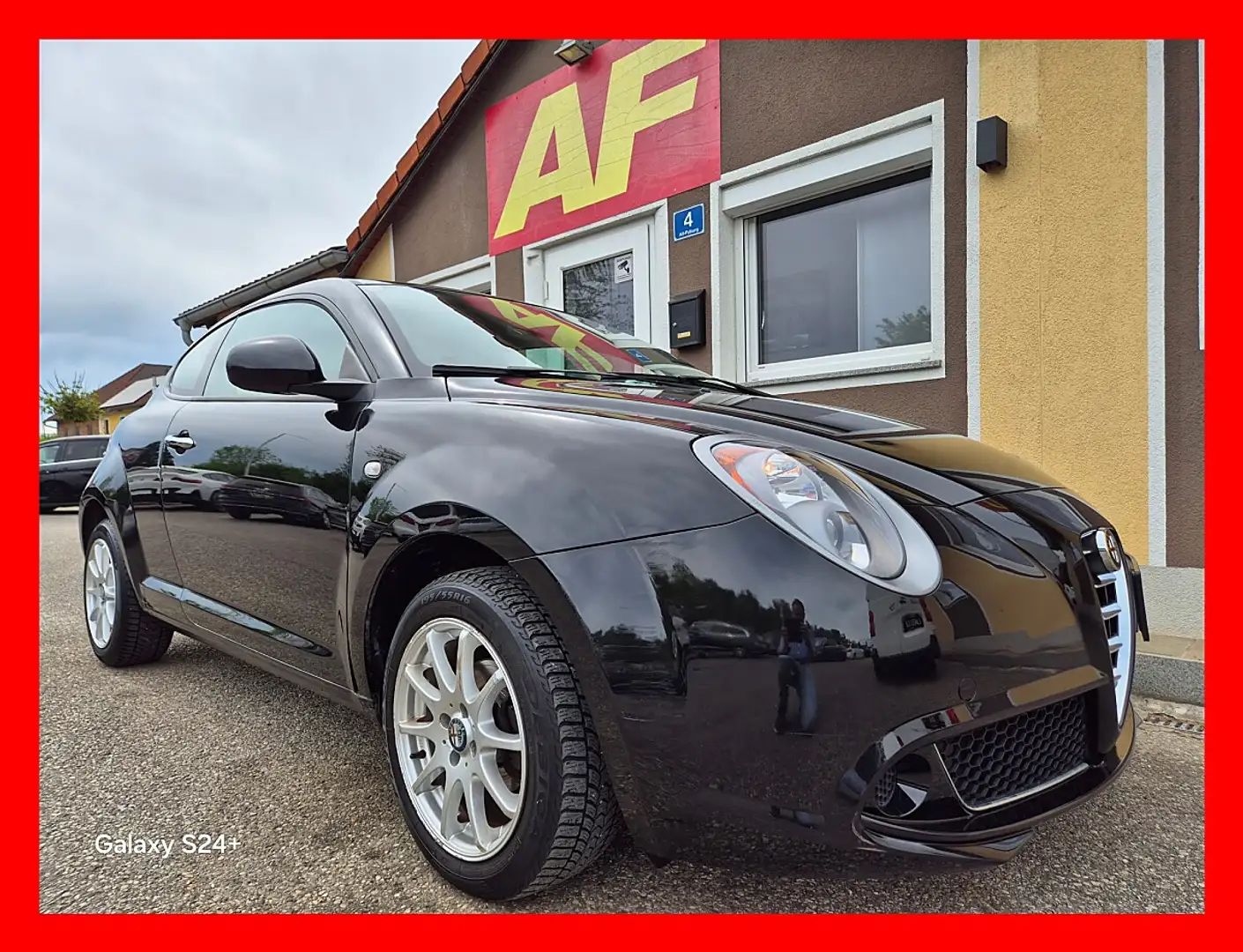 Alfa Romeo MiTo Alfa MiTo 1,4 Progression 1. Besitz*Klima*Alu Schwarz - 1