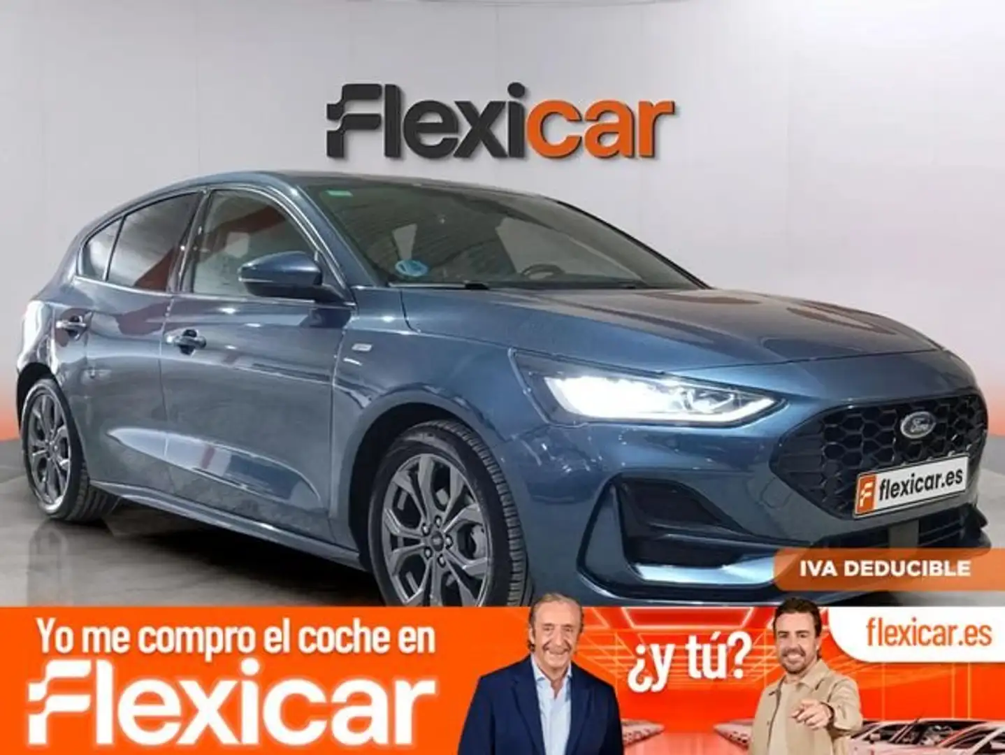 Ford Focus 1.0 Ecoboost ST-Line 125 Azul - 1
