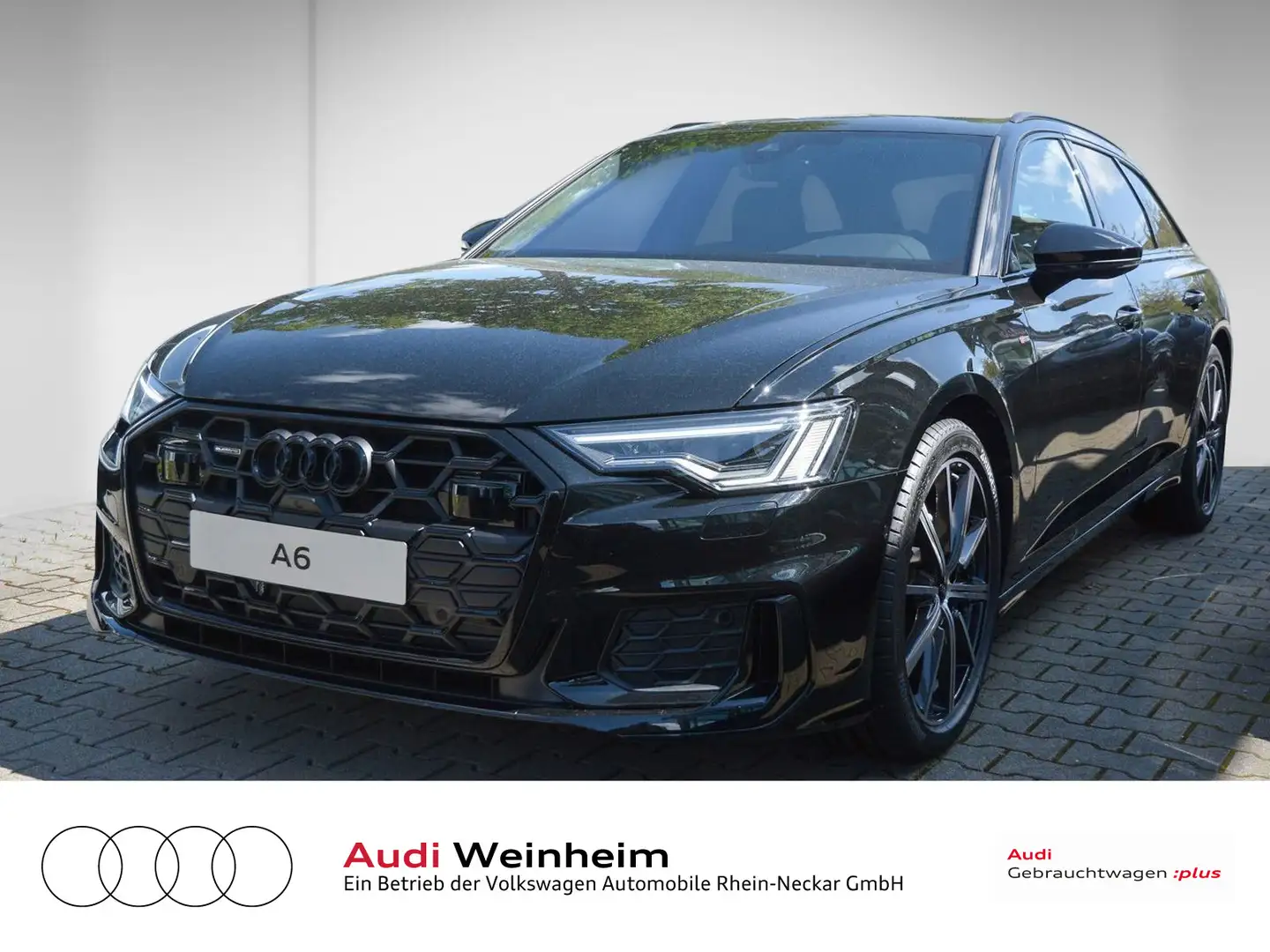 Audi A6 40 TDI qua S line Black Plus Matrix B&O Schwarz - 2