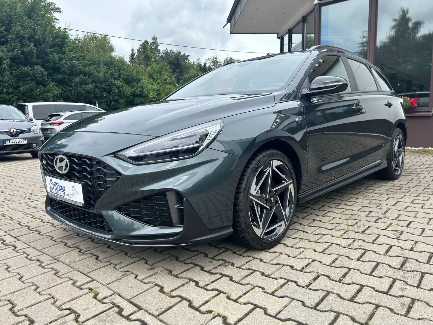 Hyundai i30 Kombi 1.5 T-GDi N-Line-Navi_LED Grün - 1