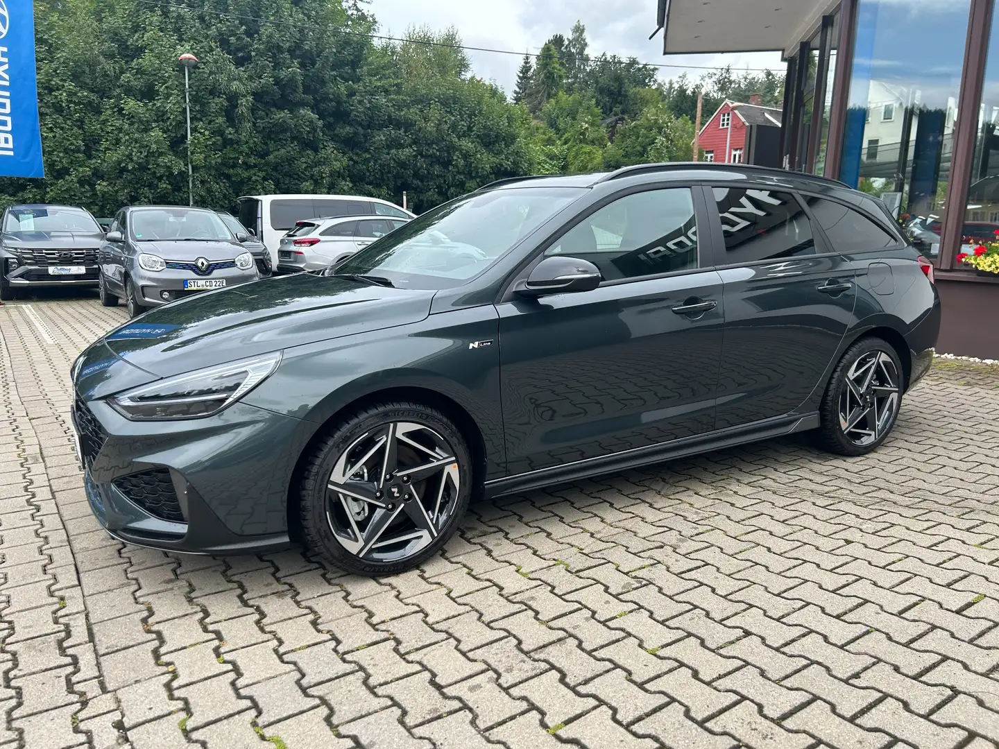 Hyundai i30 Kombi 1.5 T-GDi N-Line-Navi_LED Grün - 2