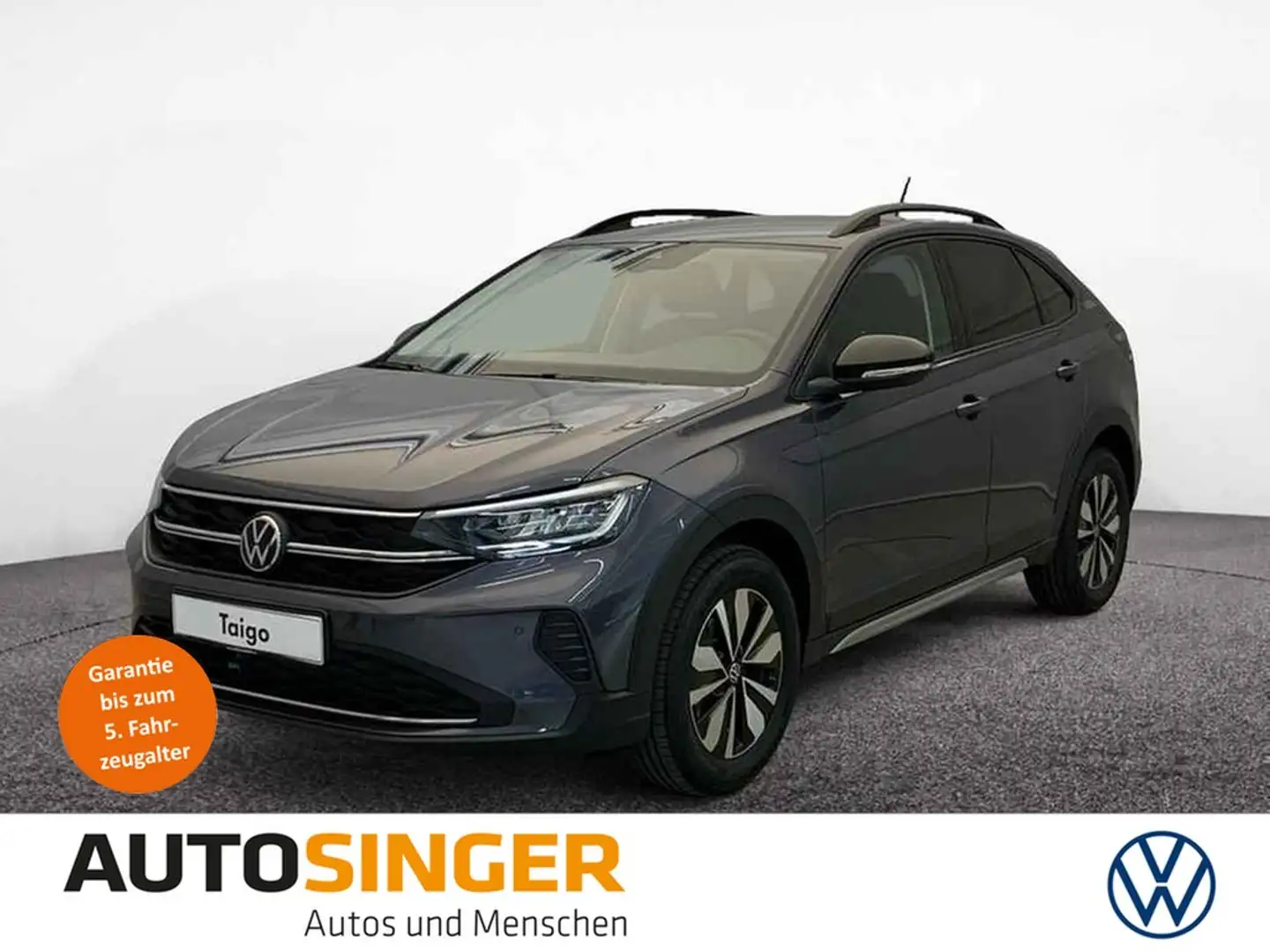 Volkswagen Taigo GOAL 1.0 TSI DSG AHK*CAM*NAV*LED Grau - 1