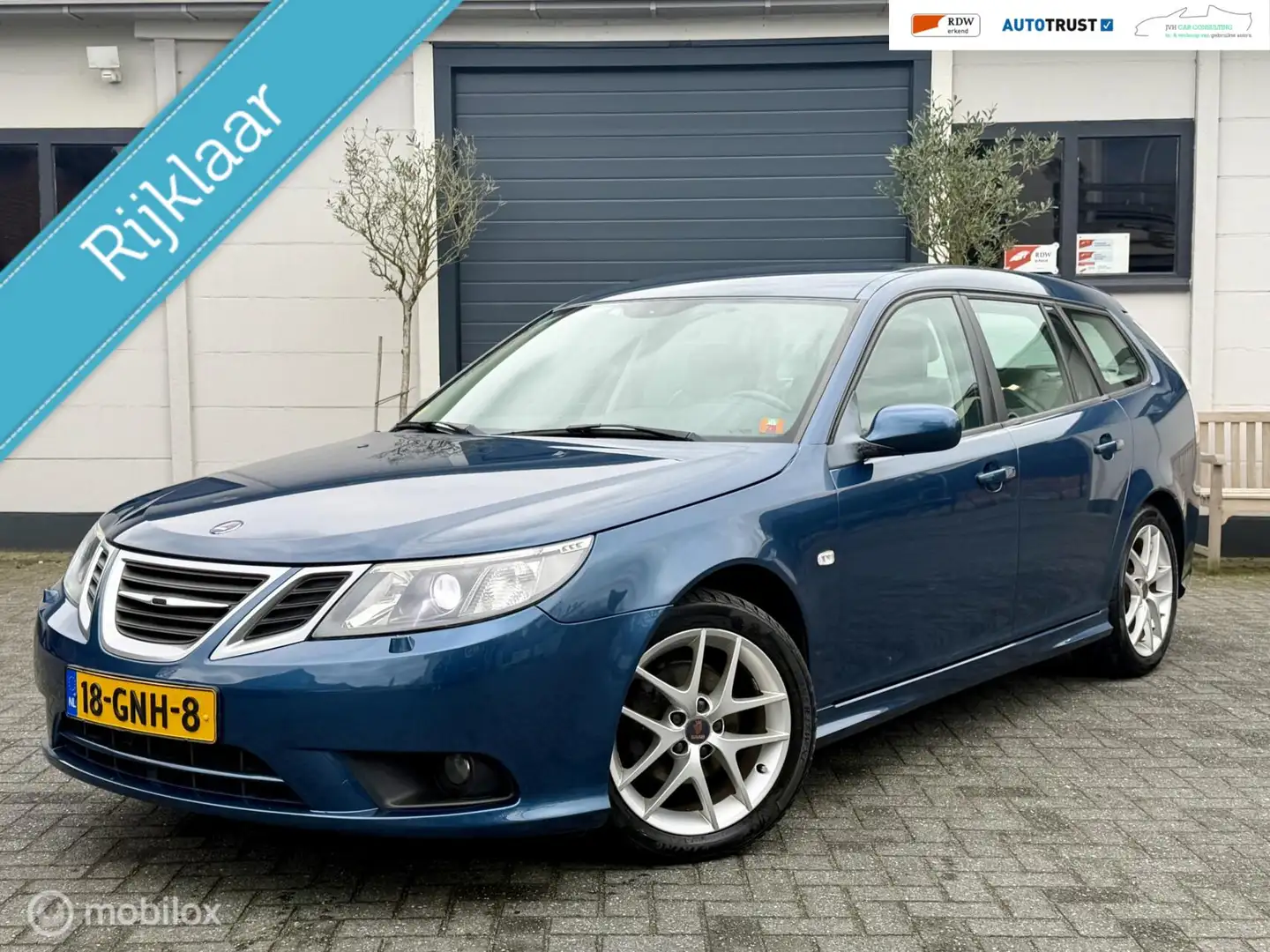 Saab 9-3 Sport Estate 1.8t Linear|RIJKLAAR|1EIG|NL AUTO|PDC Azul - 1