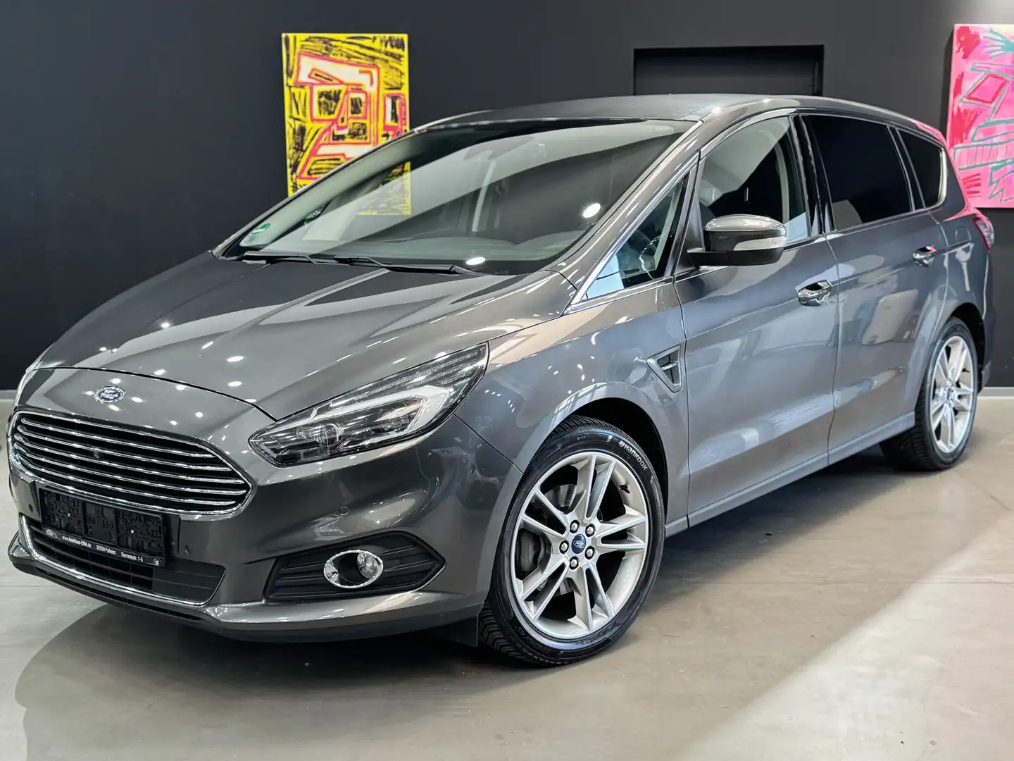 Ford S-Max Titanium*1Hand*Voll Scheckheftgepflegt*NAVI*Kamera Grau - 1