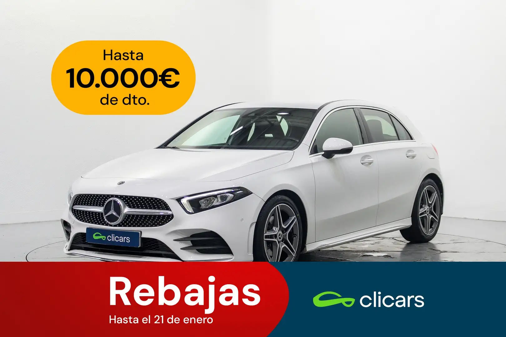 Mercedes-Benz A 180 180d 7G-DCT Weiß - 1