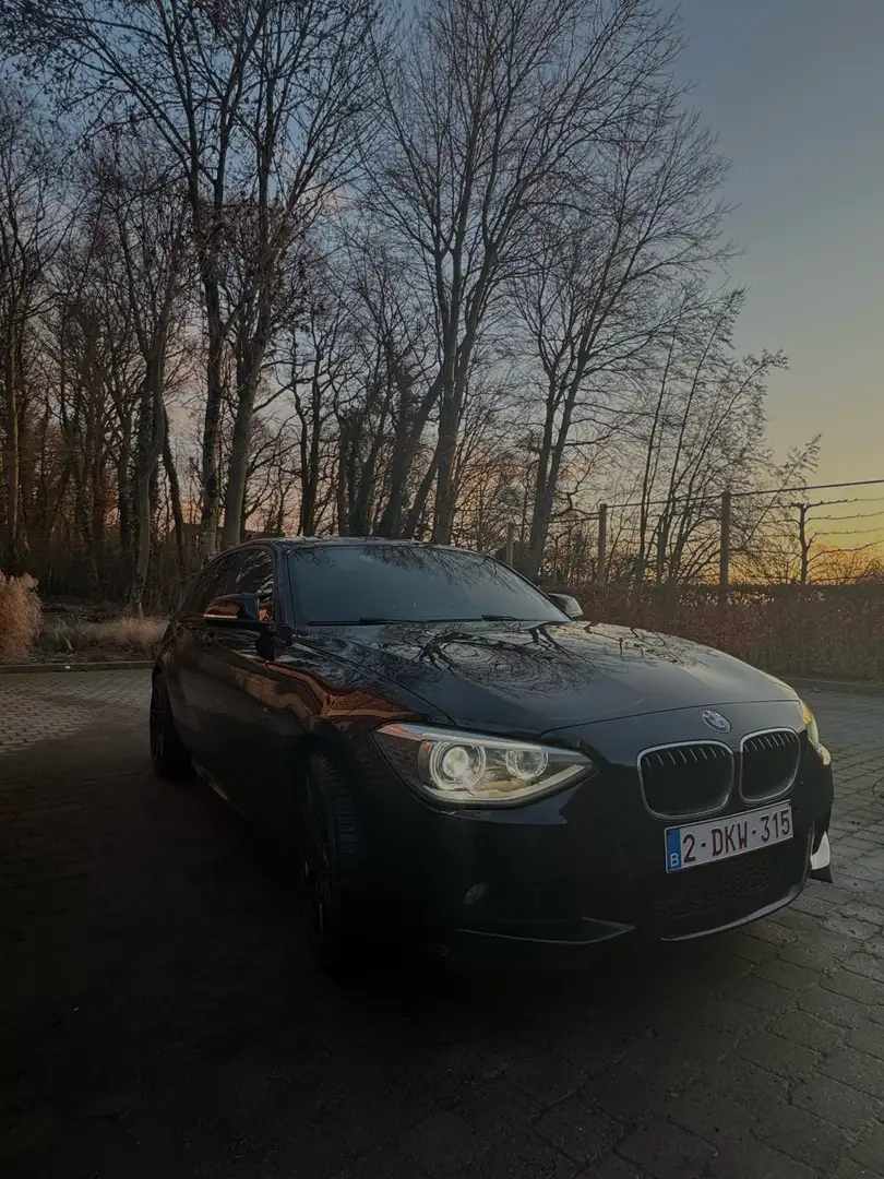 BMW 118 pack M Zwart - 1