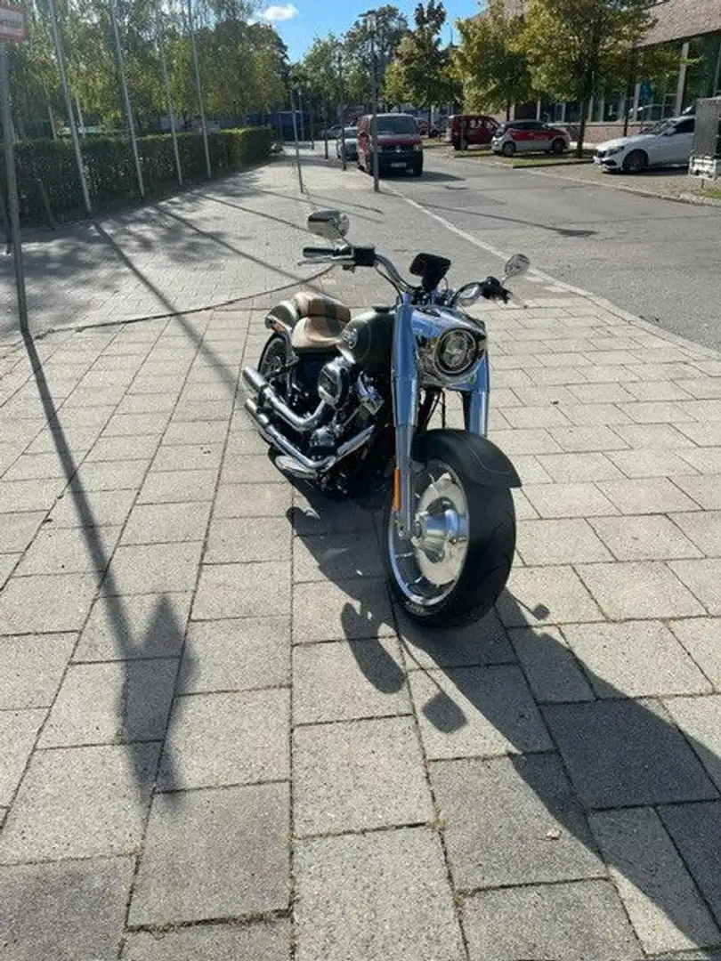 Harley-Davidson Fat Boy Verde - 1
