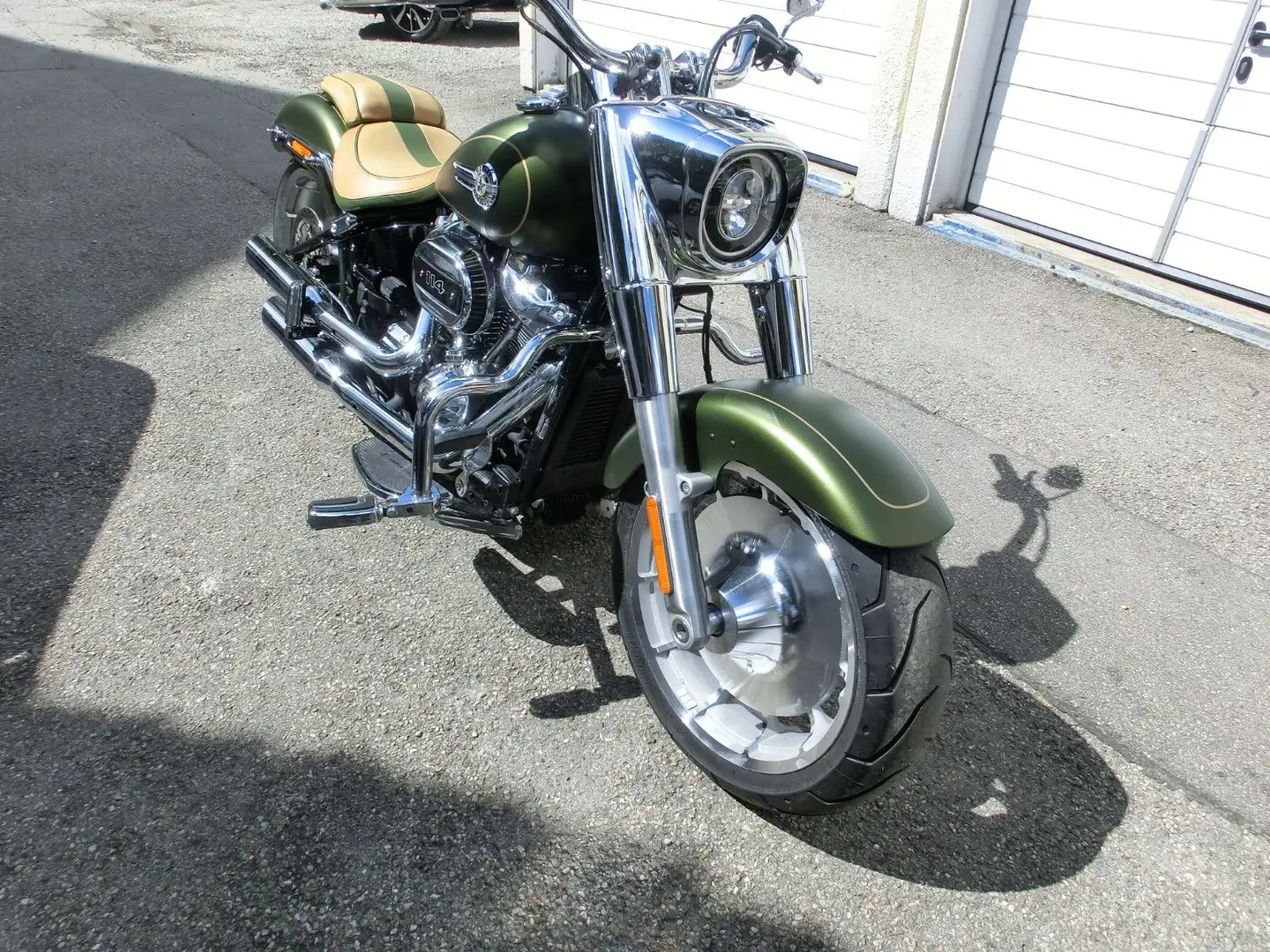 Harley-Davidson Fat Boy Groen - 2