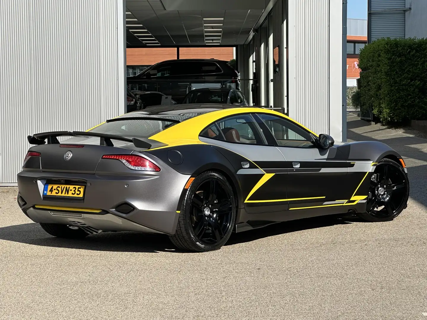 FISKER Karma 2.0 EcoSport | NL-Auto/Customized folie wrap/Leder Szary - 2