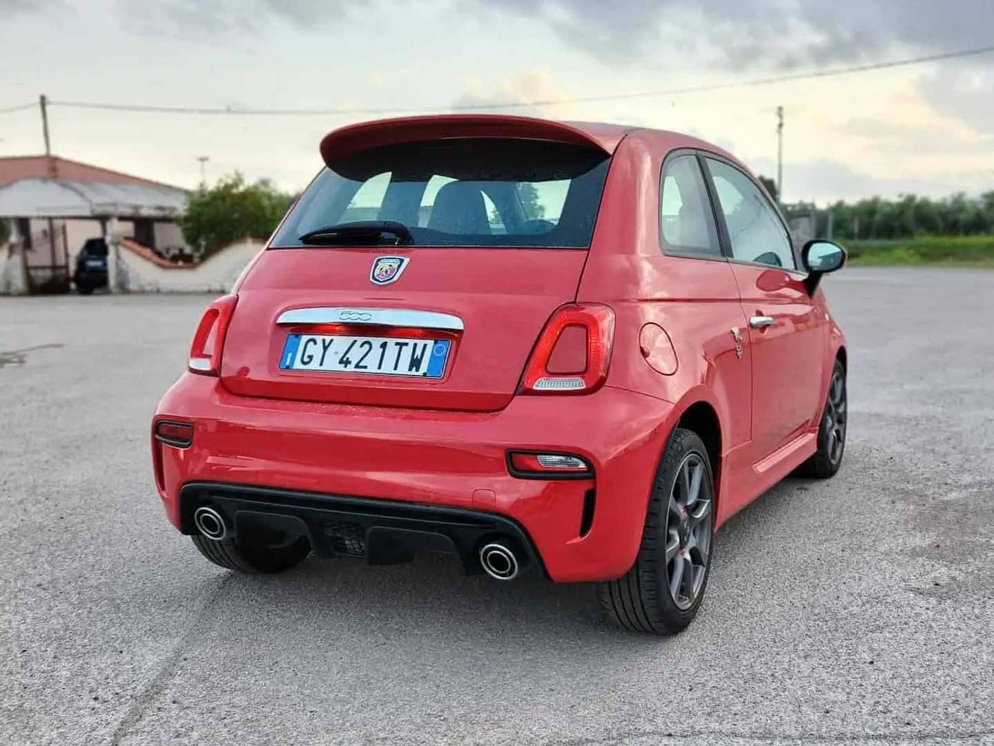 Abarth 595 Custom Červená - 2