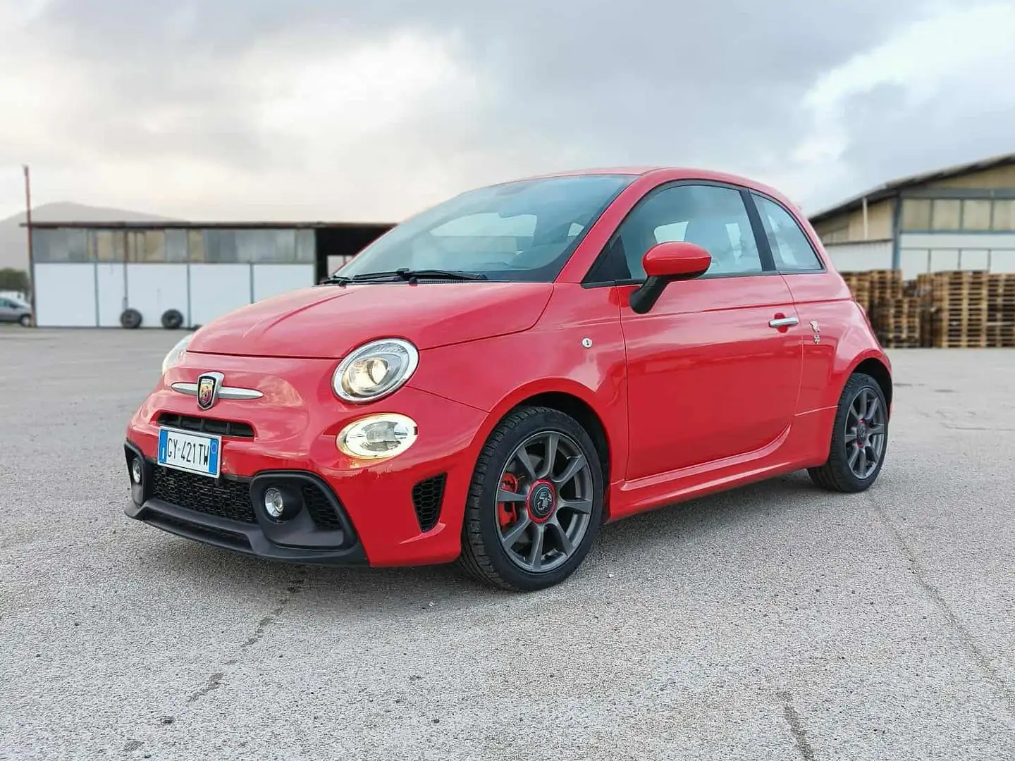 Abarth 595 Custom Červená - 1
