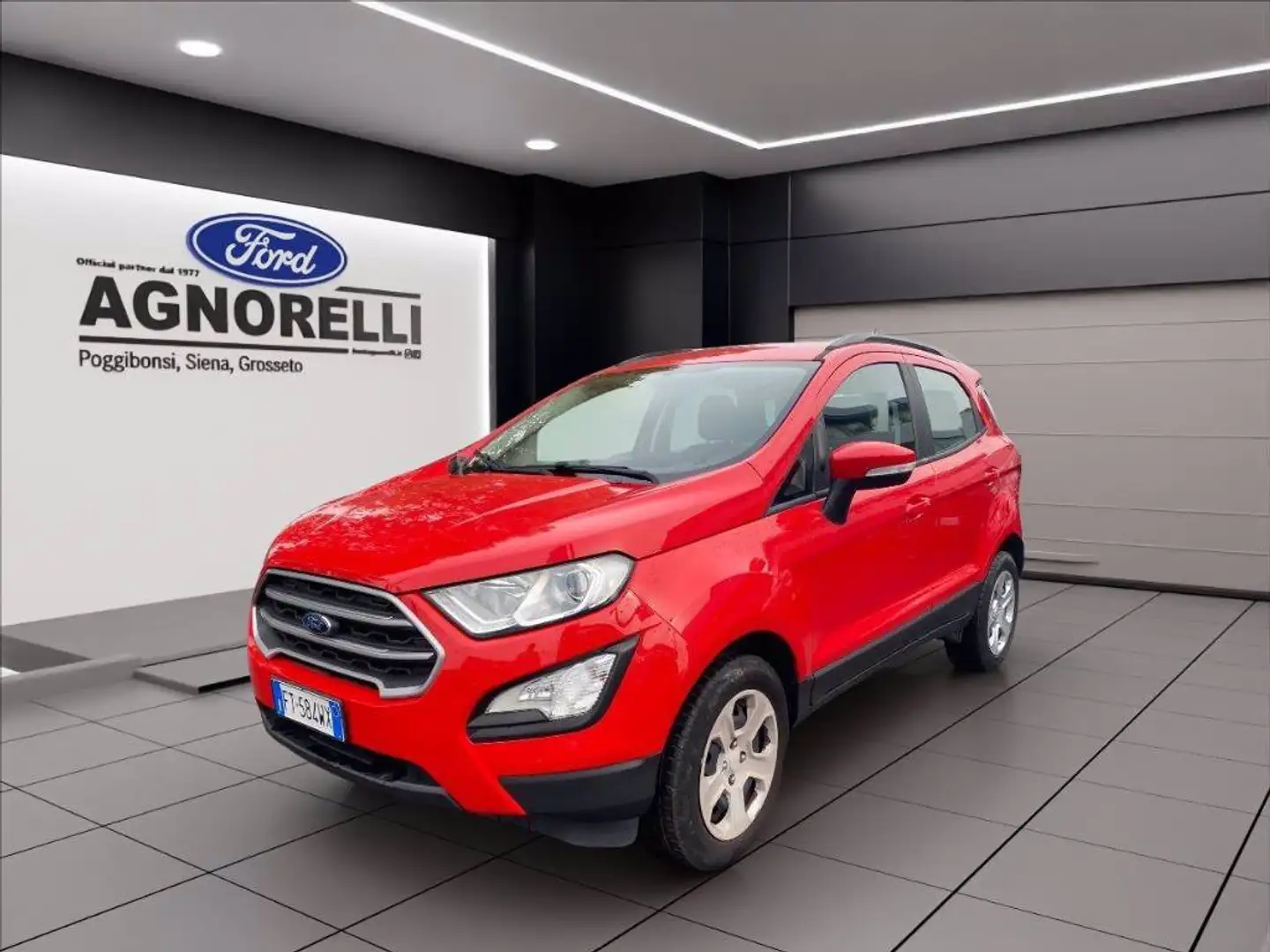 Ford EcoSport 1.0 ecoboost Plus s&s 125cv Rosso - 1