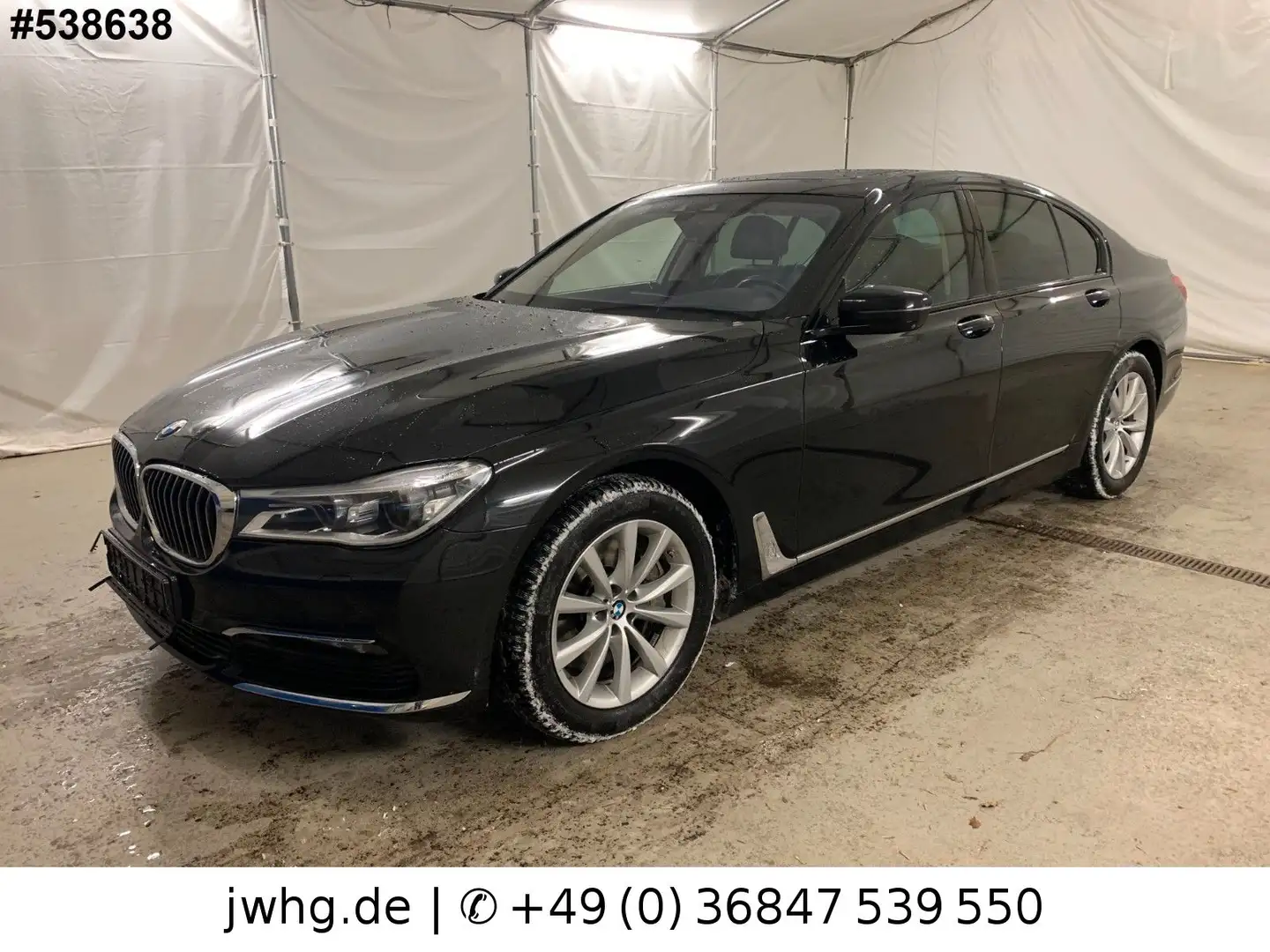 BMW 750 d xDr Laser|ACC|360°|Massage|Head-up|StandHz Noir - 1
