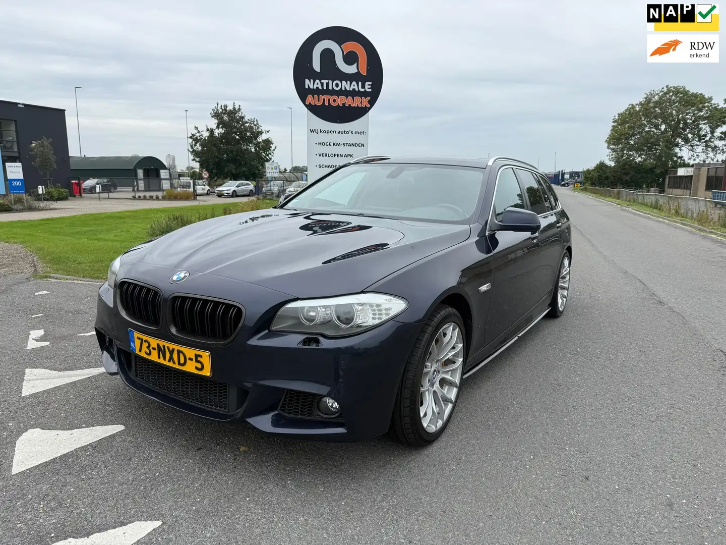 BMW 535 5-serie Touring 2010 * 535d High Executive * TIK I Blauw - 1