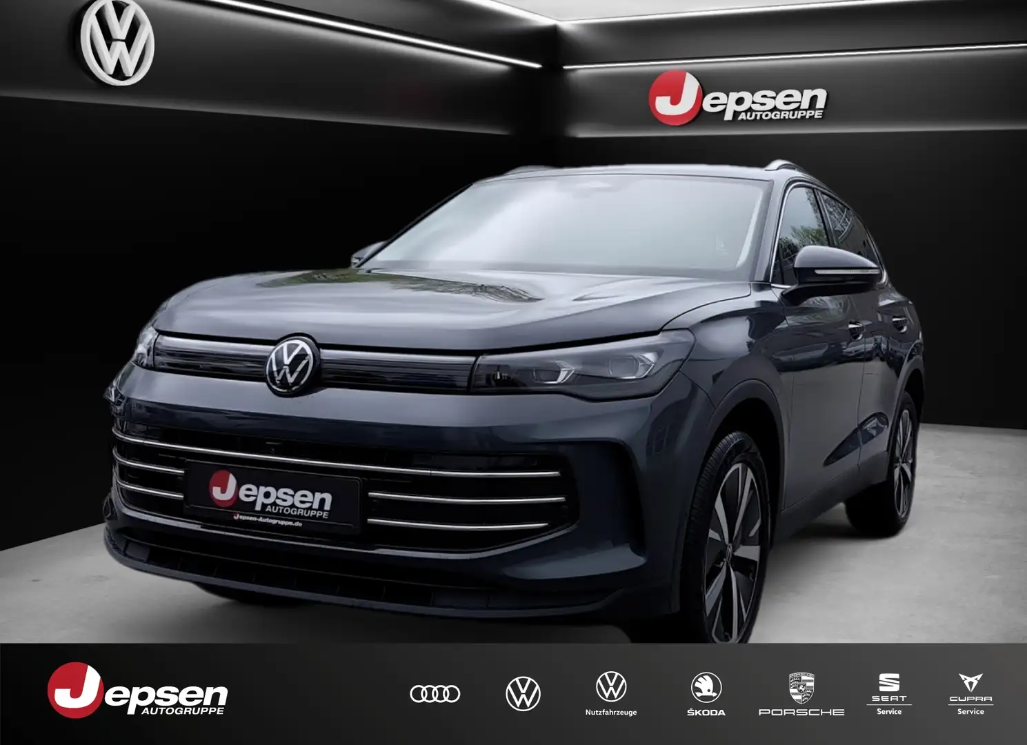 Volkswagen Tiguan Elegance 2.0 TDI 4MOTION *NAVI*AHK* Grau - 1