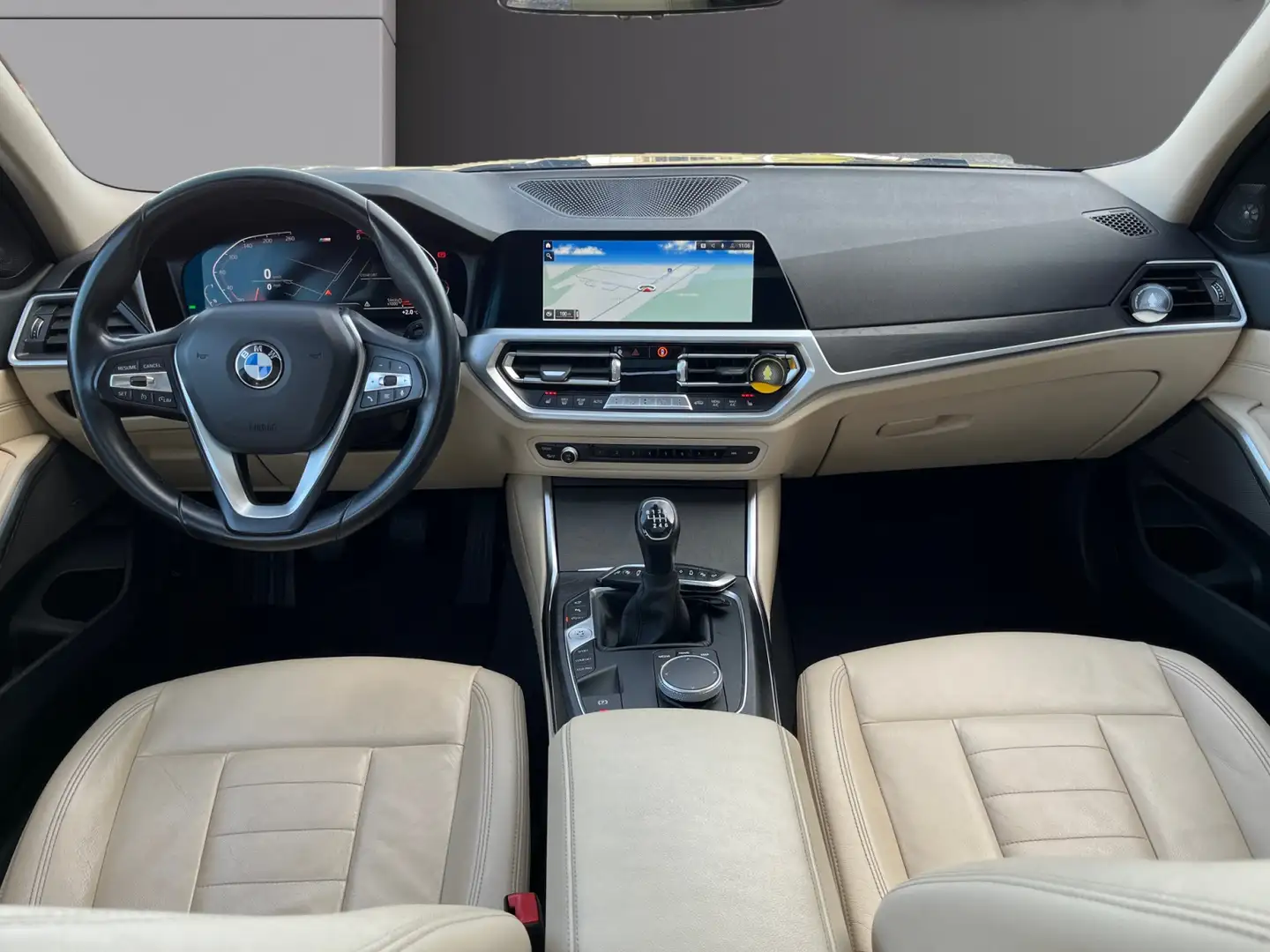 BMW 318 318d - Toit ouvrant - Affichage tete haute - ... Schwarz - 2