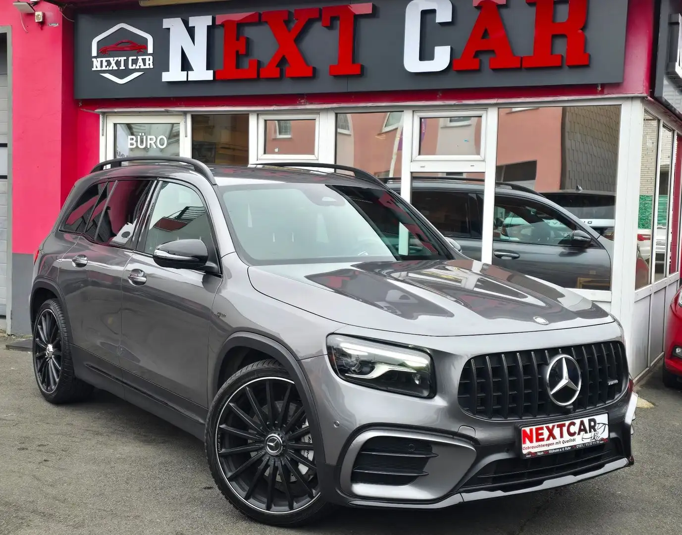 Mercedes-Benz GLB 35 AMG 4Matic|NightPaket2|360°|AHK|Burmest| Silber - 2