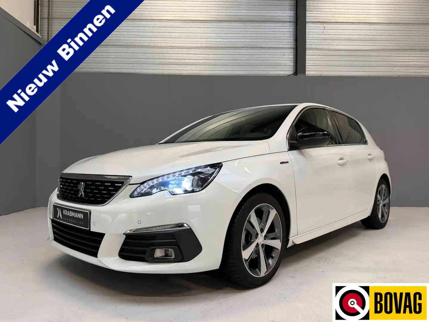 Peugeot 308 1.2 PureTech GT-Line Automaat|Camera|Carplay Blanco - 1