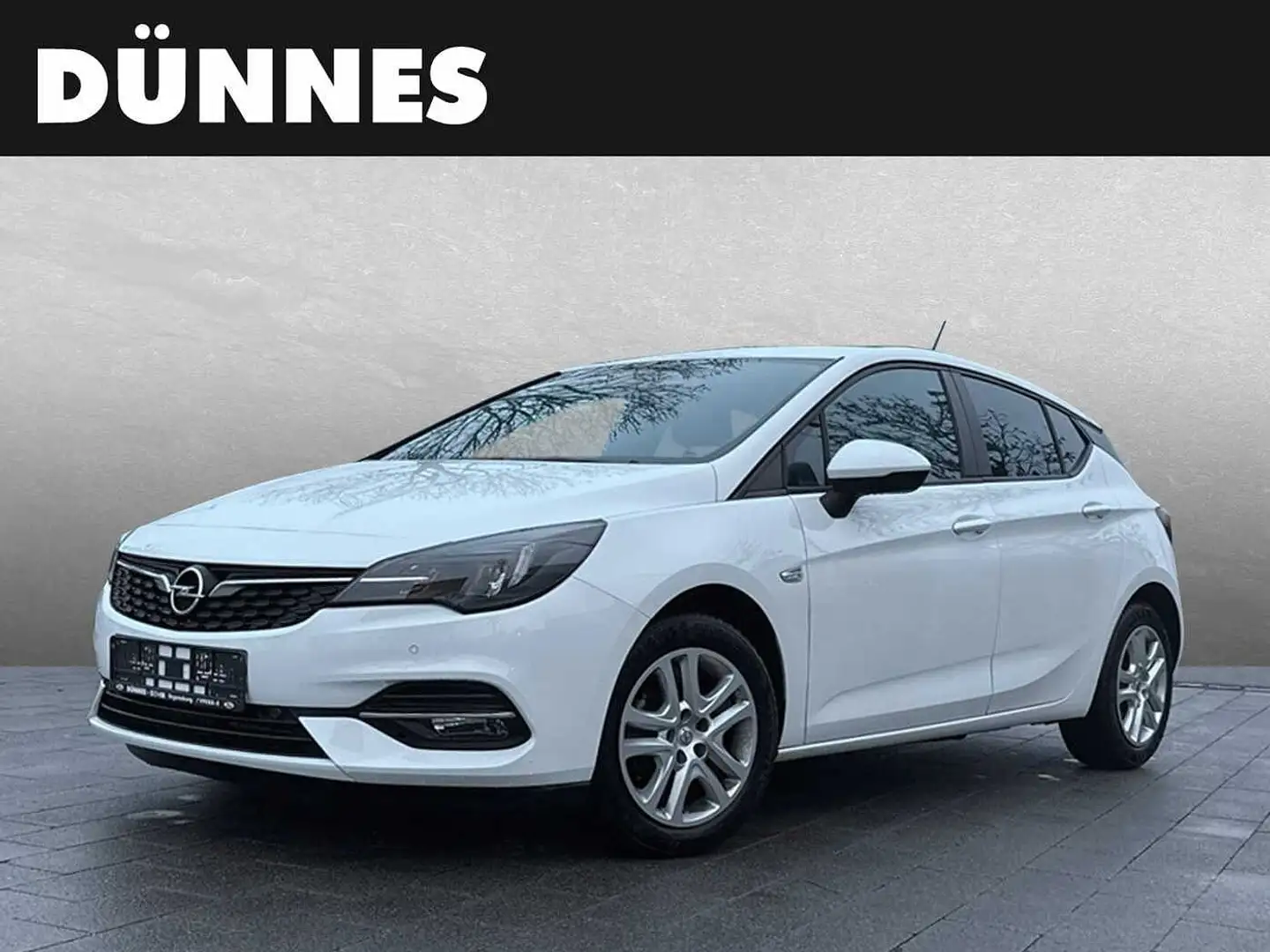Opel Astra 1.4 Turbo Automatik Business Blanc - 1