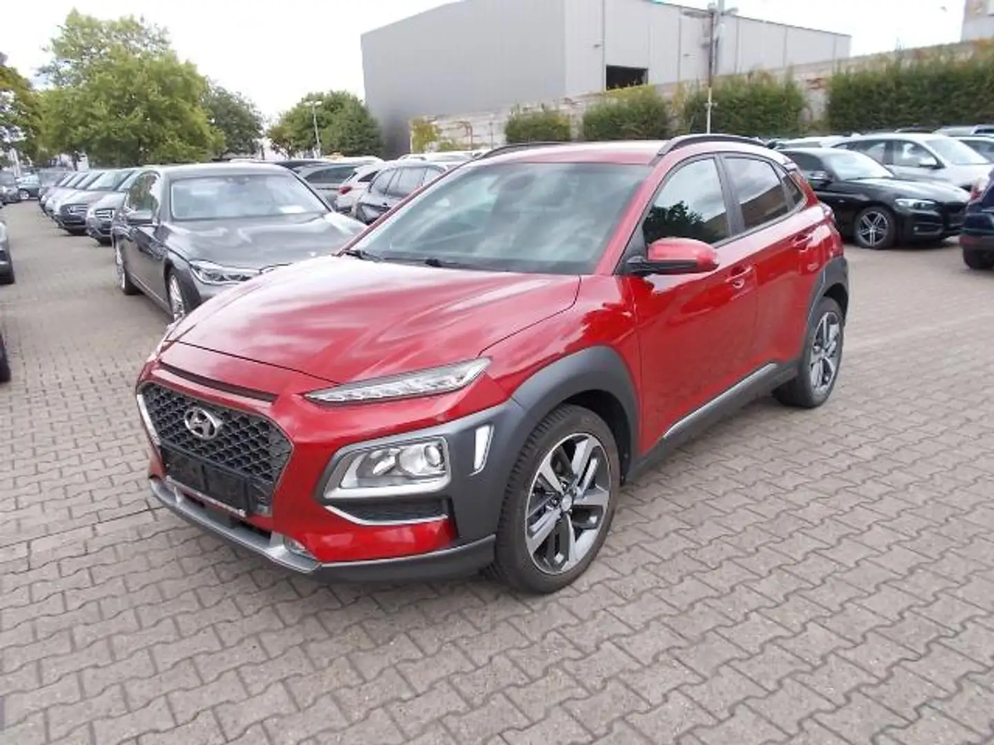 Hyundai KONA Style 2WD, Teilleder, zus. Alu WR, SHZ, Kamera Rood - 1