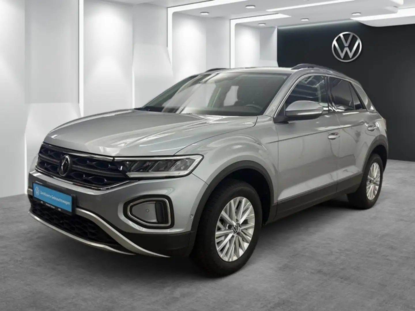 Volkswagen T-Roc 1.5TSI Life AHK NAVI LED PARKASSIST Argent - 2