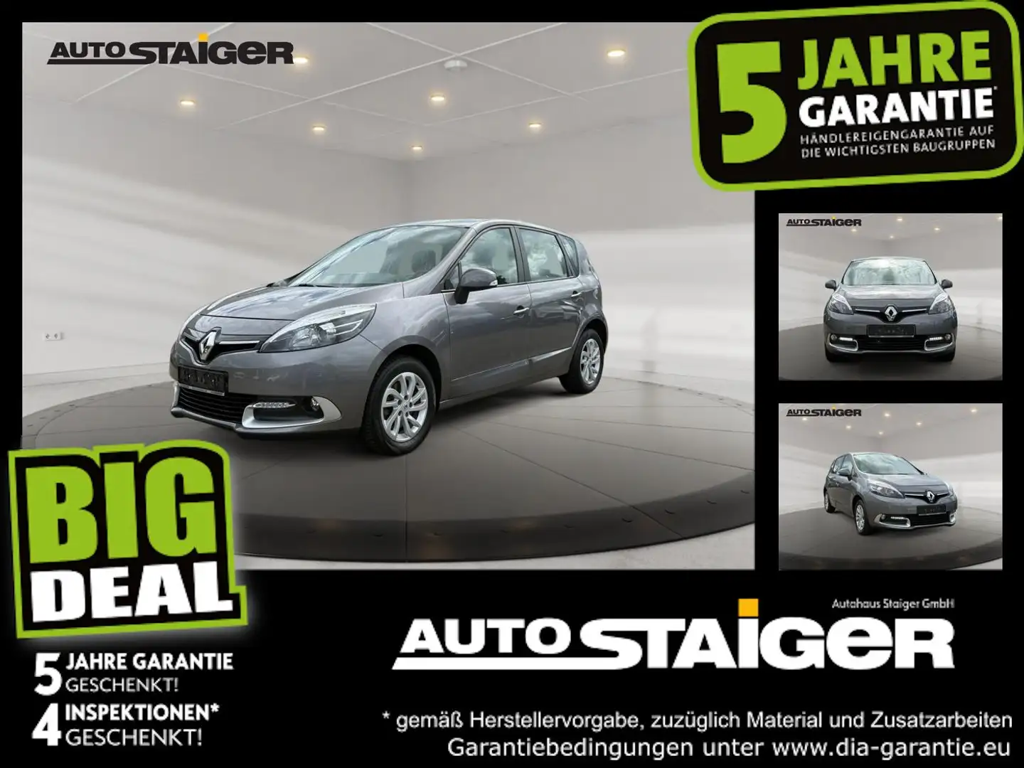 Renault Scenic III 1.2 TCe 130 ENERGY Paris LM KeyLess Grau - 1