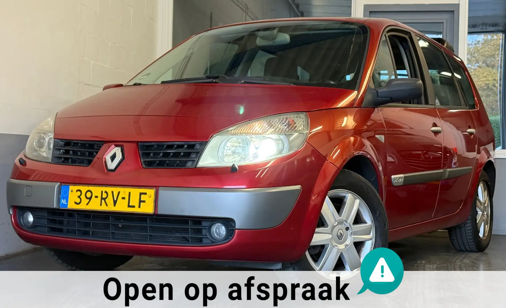 Renault Grand Scenic 2.0-16V Tech Line|NAP|APK06-26|Automaat|Pano|Xenon Rood - 1
