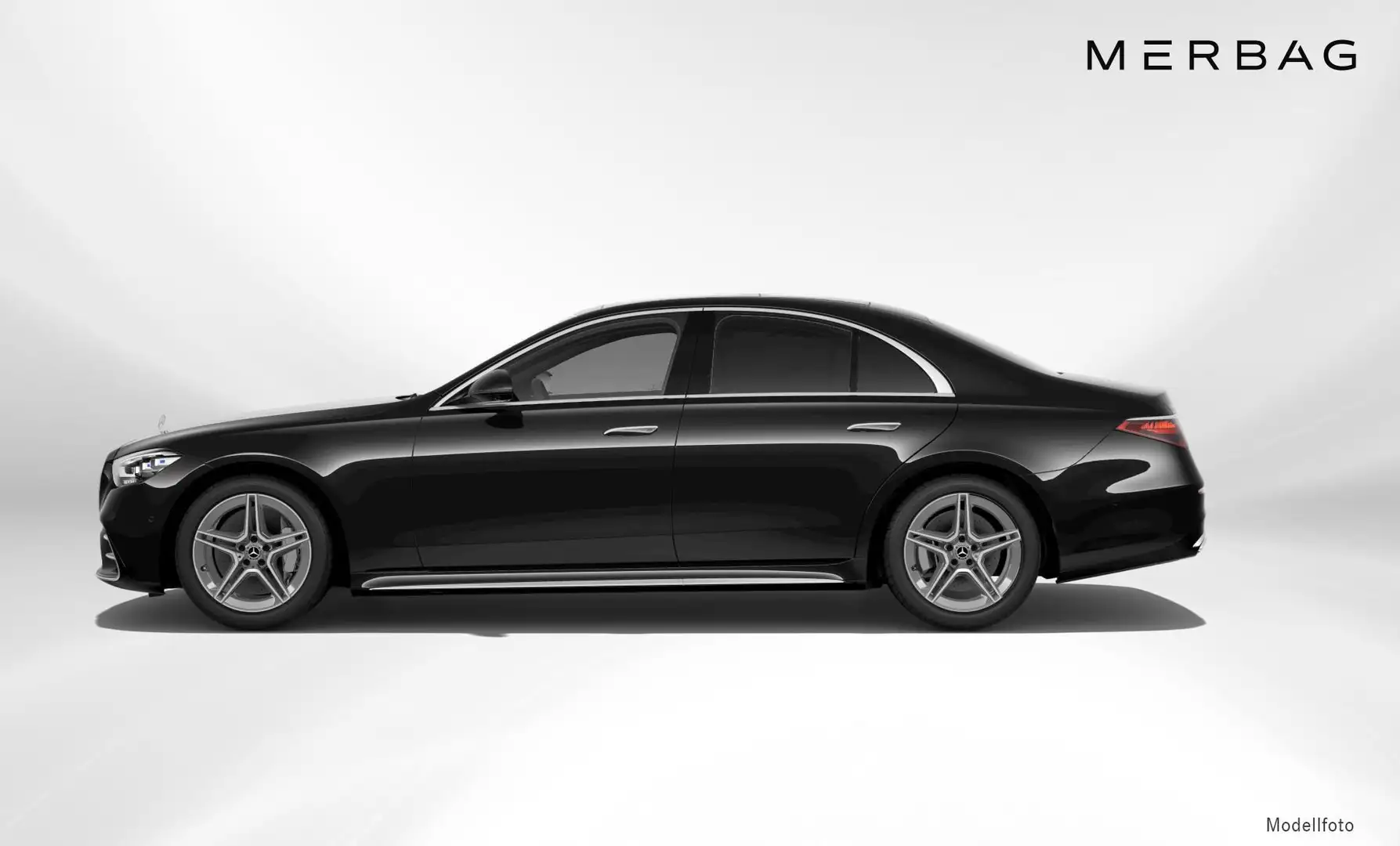 Mercedes-Benz S 350 d 4MATIC Limousine Schwarz - 2