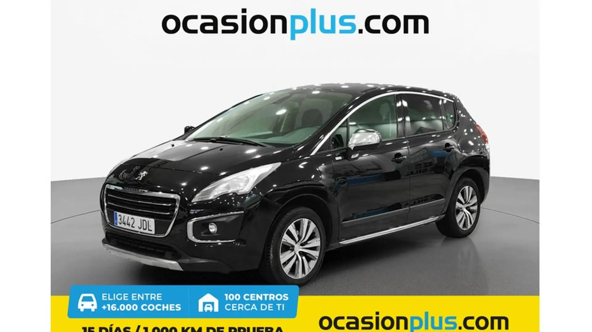 Peugeot 3008 2.0 BlueHDi Style 150 Noir - 1