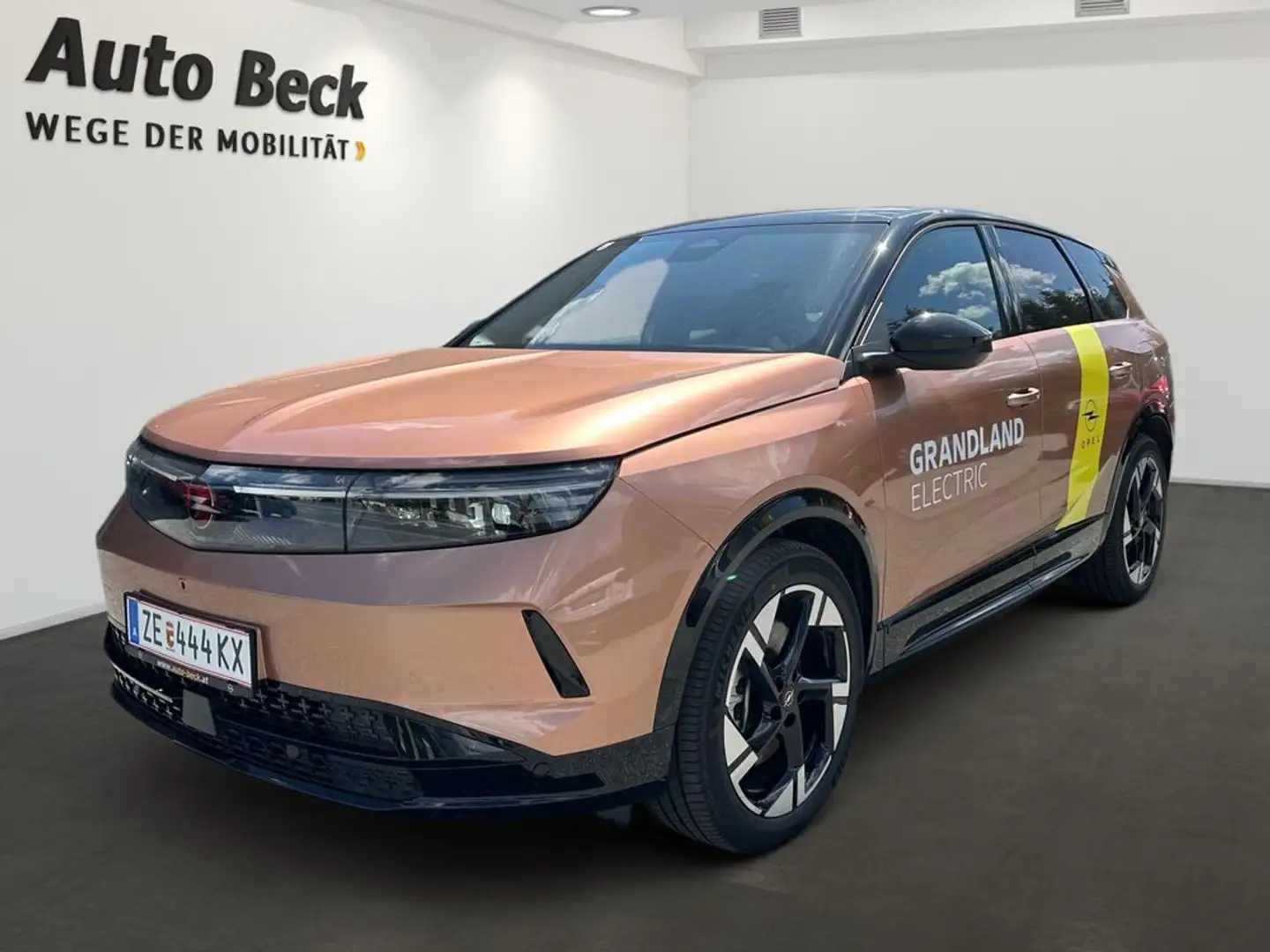 Opel Grandland Electric 73kWh GS Brun - 1