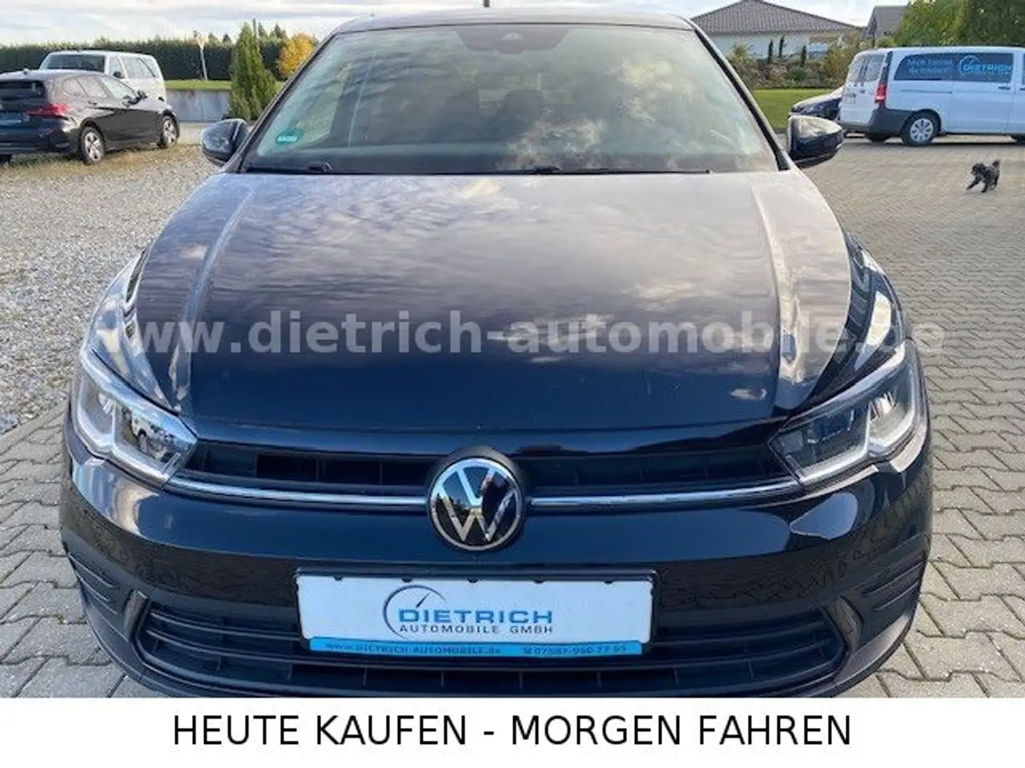 Volkswagen Polo VI1,0 TSi Move PDC SHZ LED Apple Carplay Noir - 2