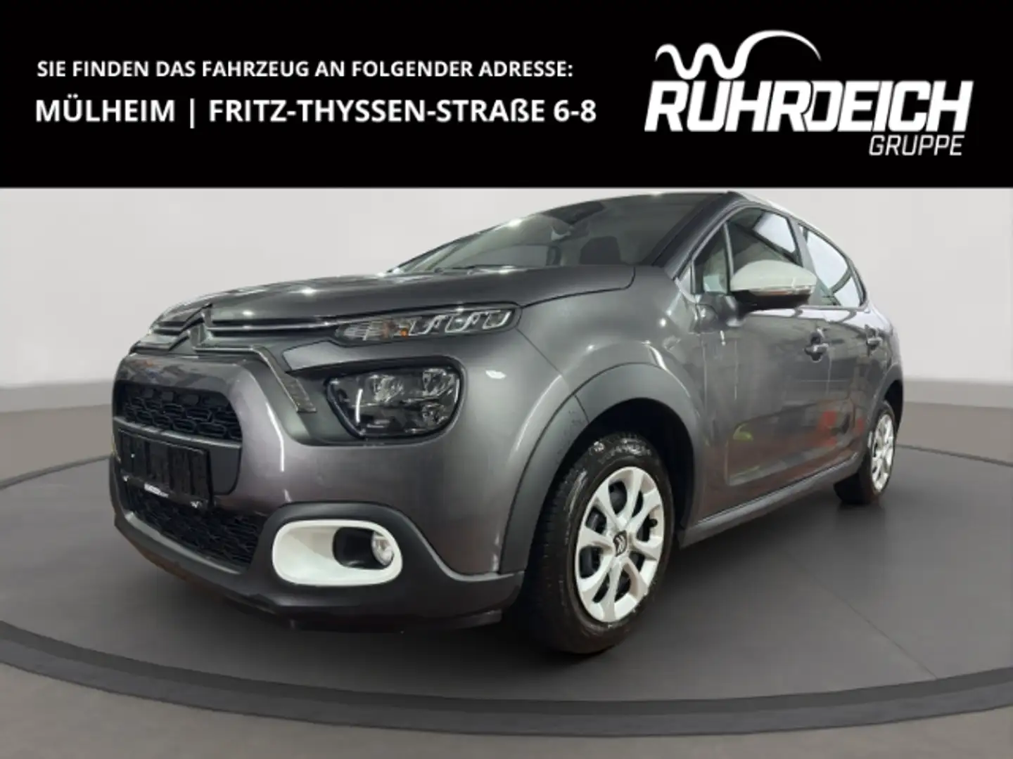 Citroen C3 YOU LED DAB Spurhalteass. Verkehrszeichenerk. Notb Gris - 1
