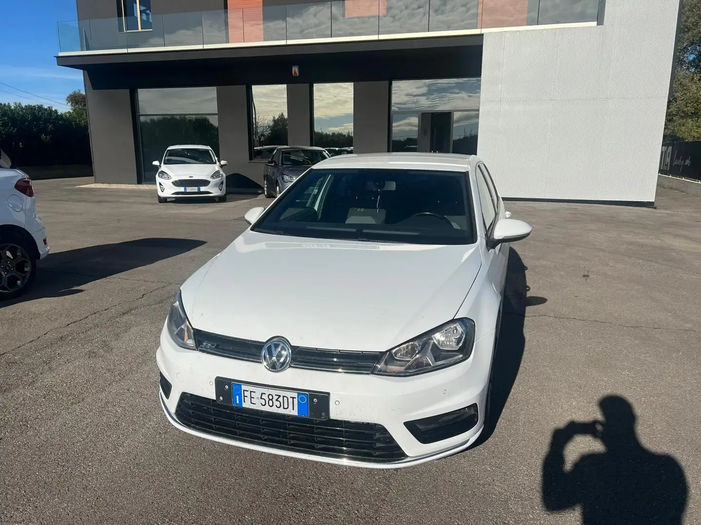 Volkswagen Golf Golf VII 2013 5p 1.4 tsi Highline 125cv E6 Weiß - 1