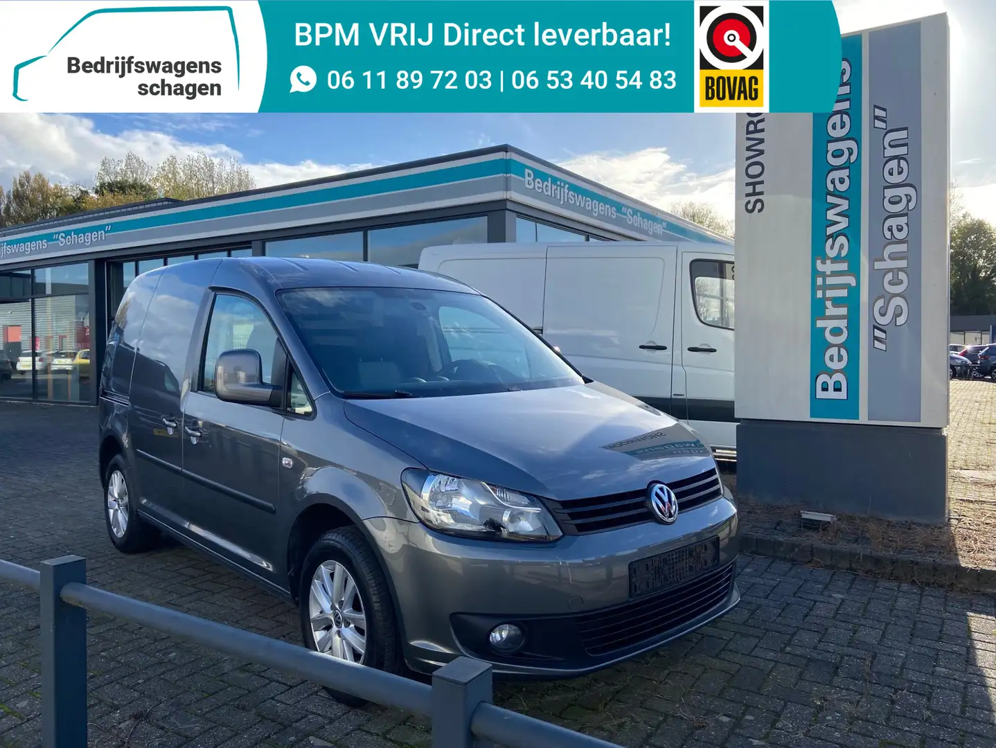 Volkswagen Caddy 1.6 TDI L1H1 NAP | Airco | LMV 16'' | Parkeersenso Grijs - 1