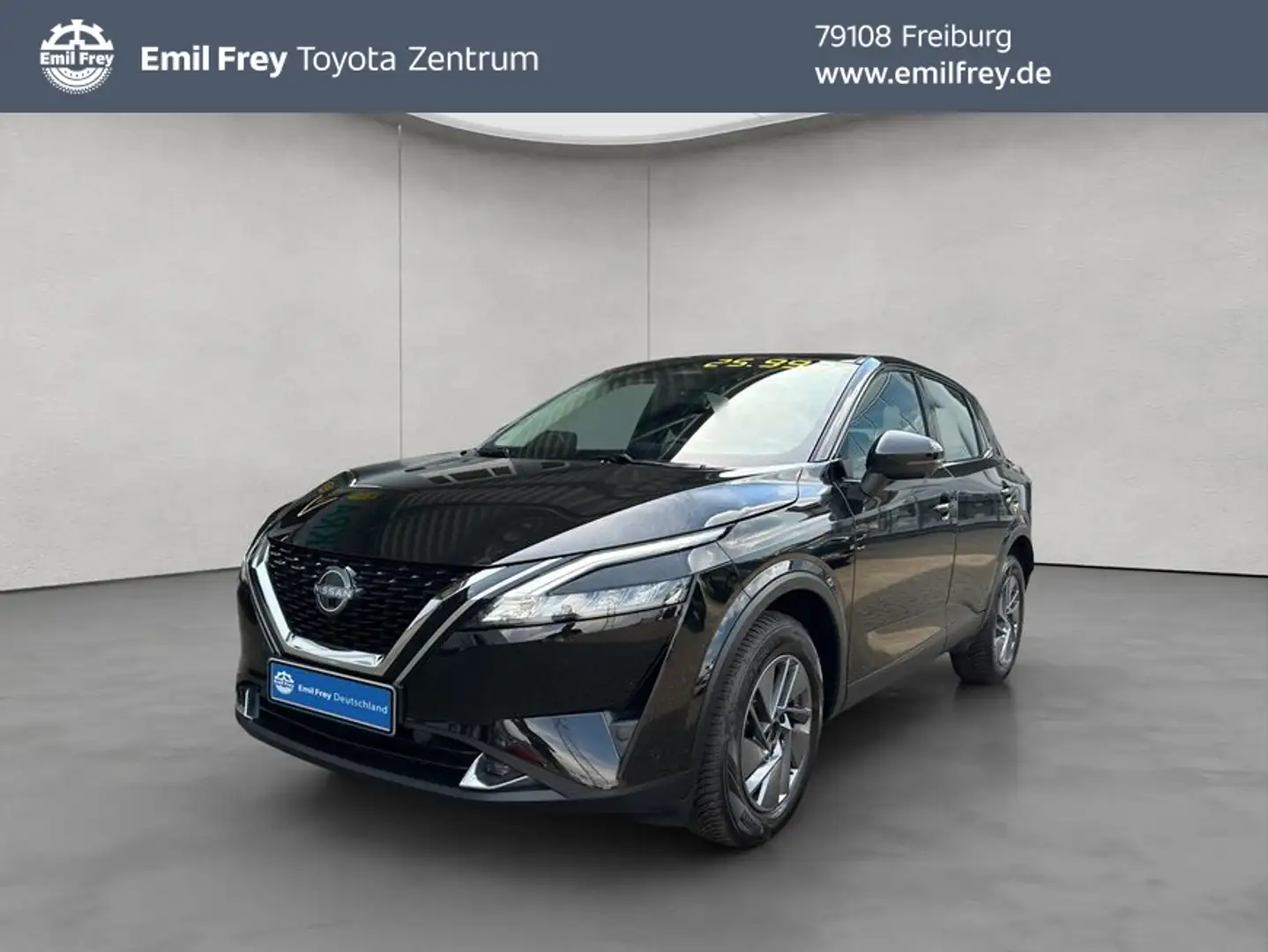 Nissan Qashqai 1.3 DIG-T MHEV Xtronic Acenta Schwarz - 1