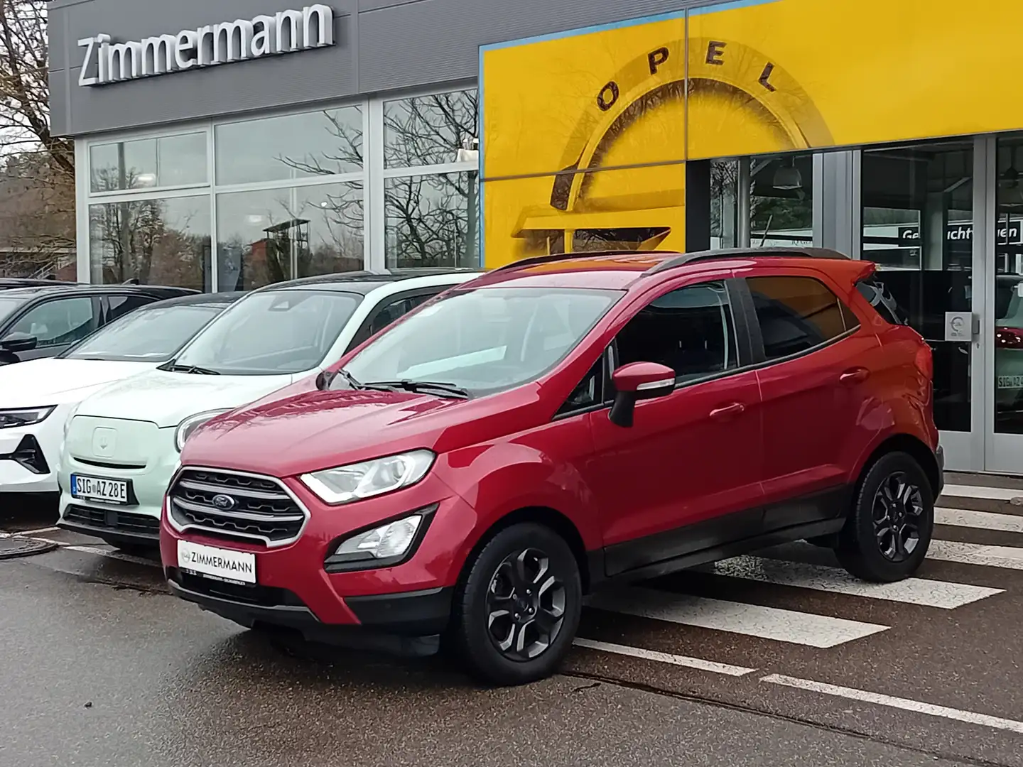 Ford EcoSport Cool & Connect Kamera SHZ Rot - 1