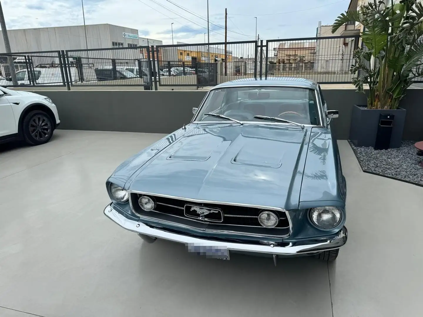 Ford Mustang V8 211hp automatic Argent - 2