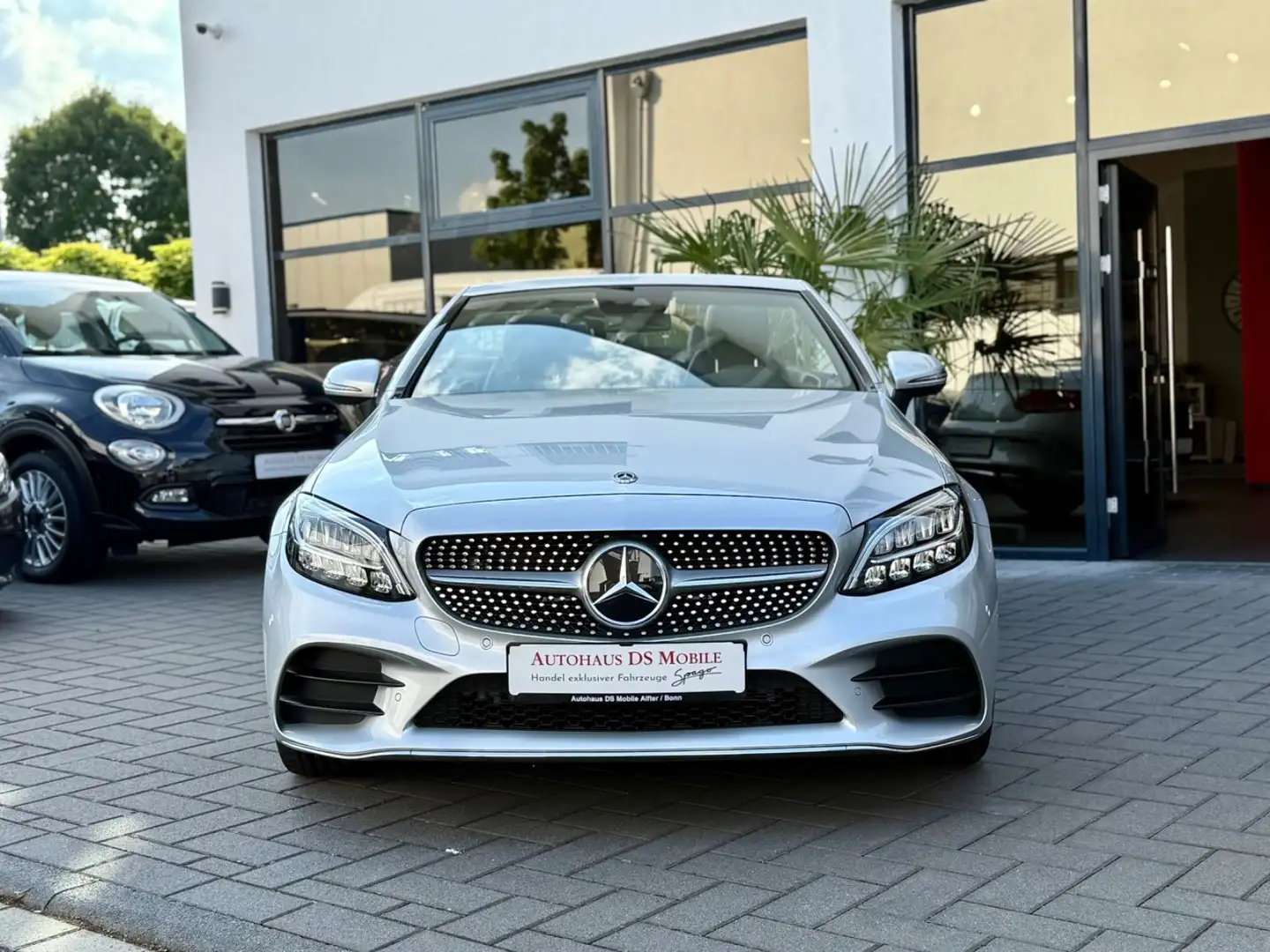 Mercedes-Benz C 200 Cabrio AMG Line/Airscarf/Burmester/Comand Zilver - 1