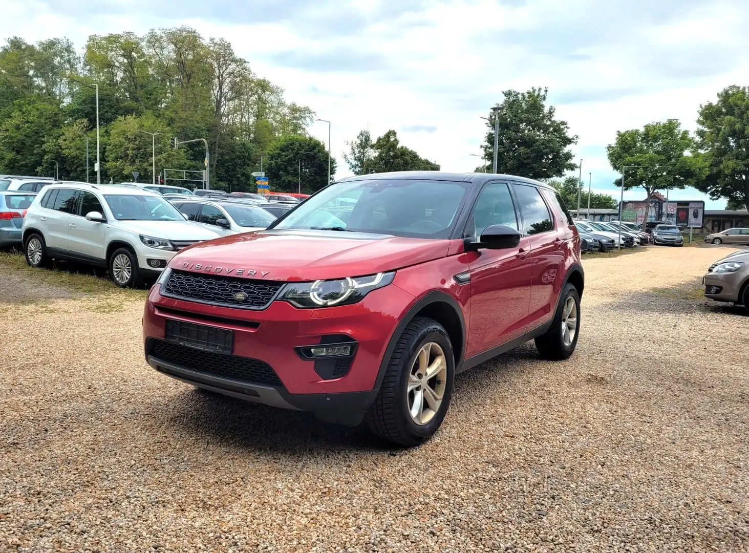 Land Rover Discovery Sport SE AWD*LMF*Navi*R-Cam*SZH*Temp* Rojo - 1