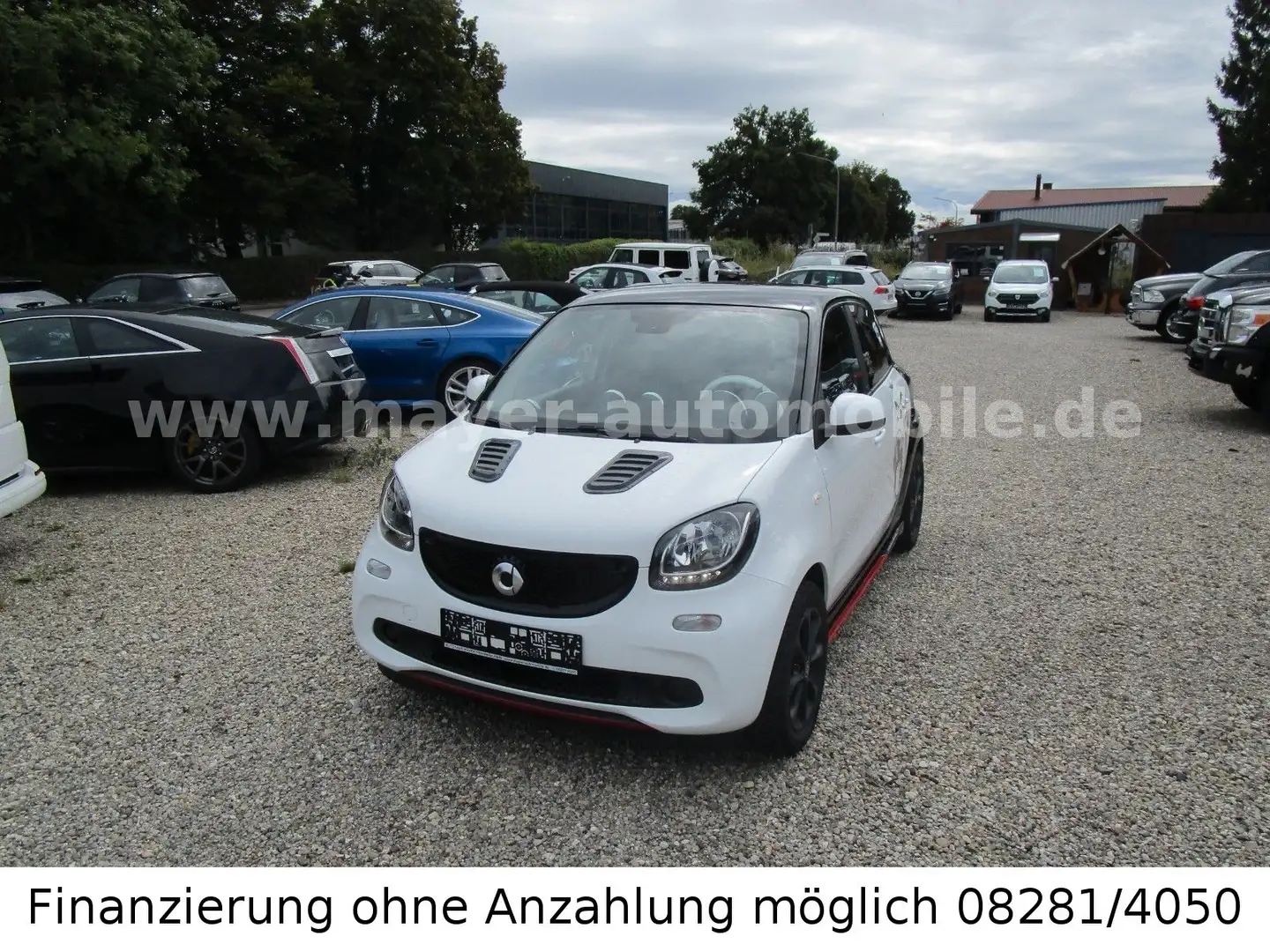 smart forFour electric drive / EQ*NAVI*SHZ*ALU*Klima* Blanc - 2